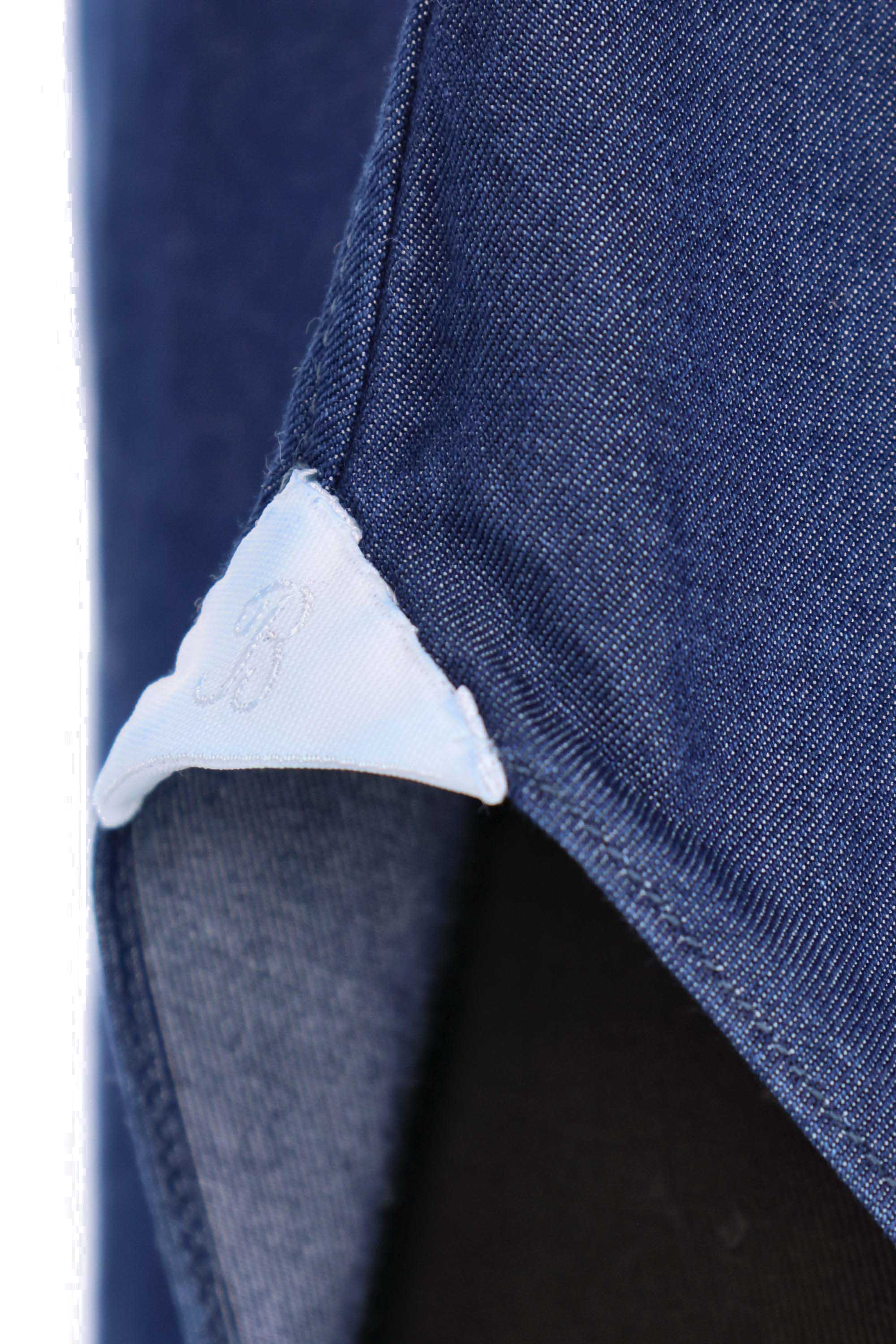 Barba Essential Denim Shirt for Men - FW25 Collection - Image 7