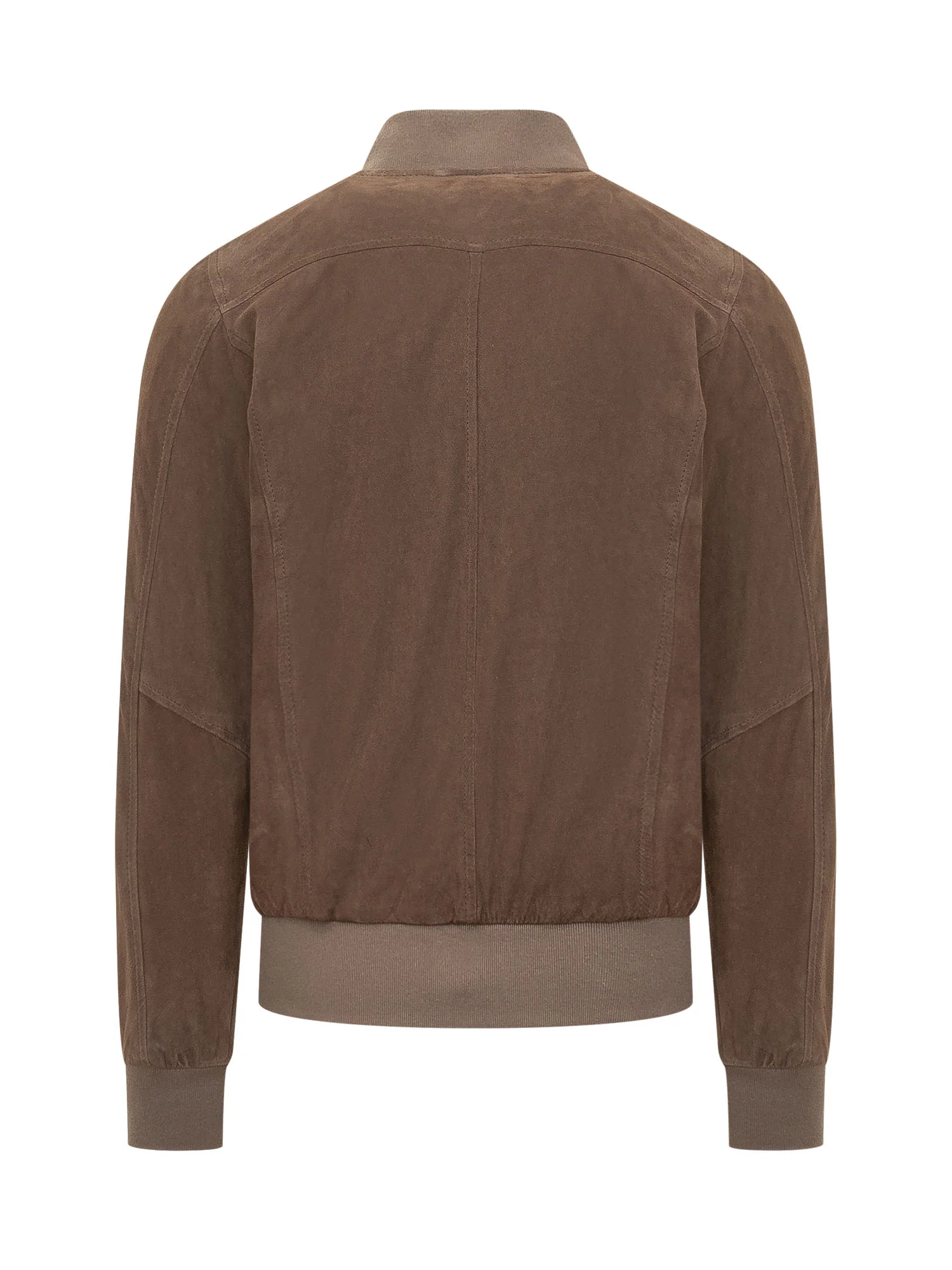 Barba Jacket Mini Zip-Up Leather Jacket - Image 2