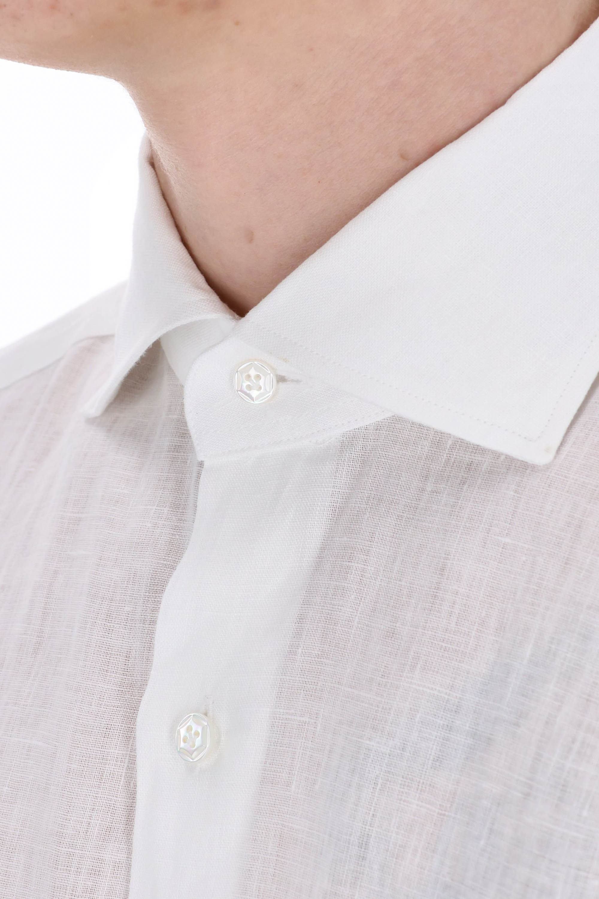 Barba Light and Natural Long Sleeve Shirt for Men - Image 5