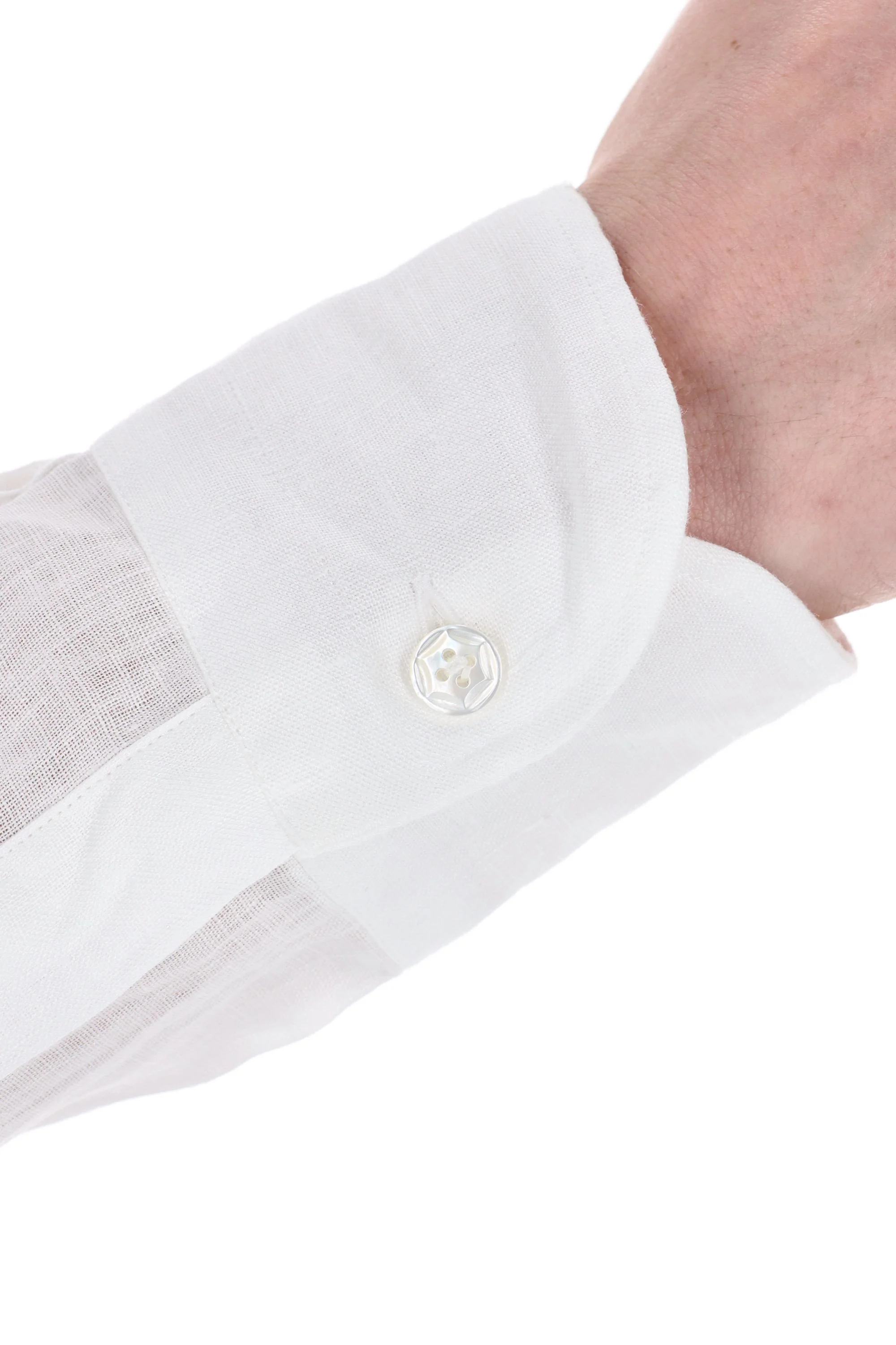 Barba Light and Natural Long Sleeve Shirt for Men - Image 6