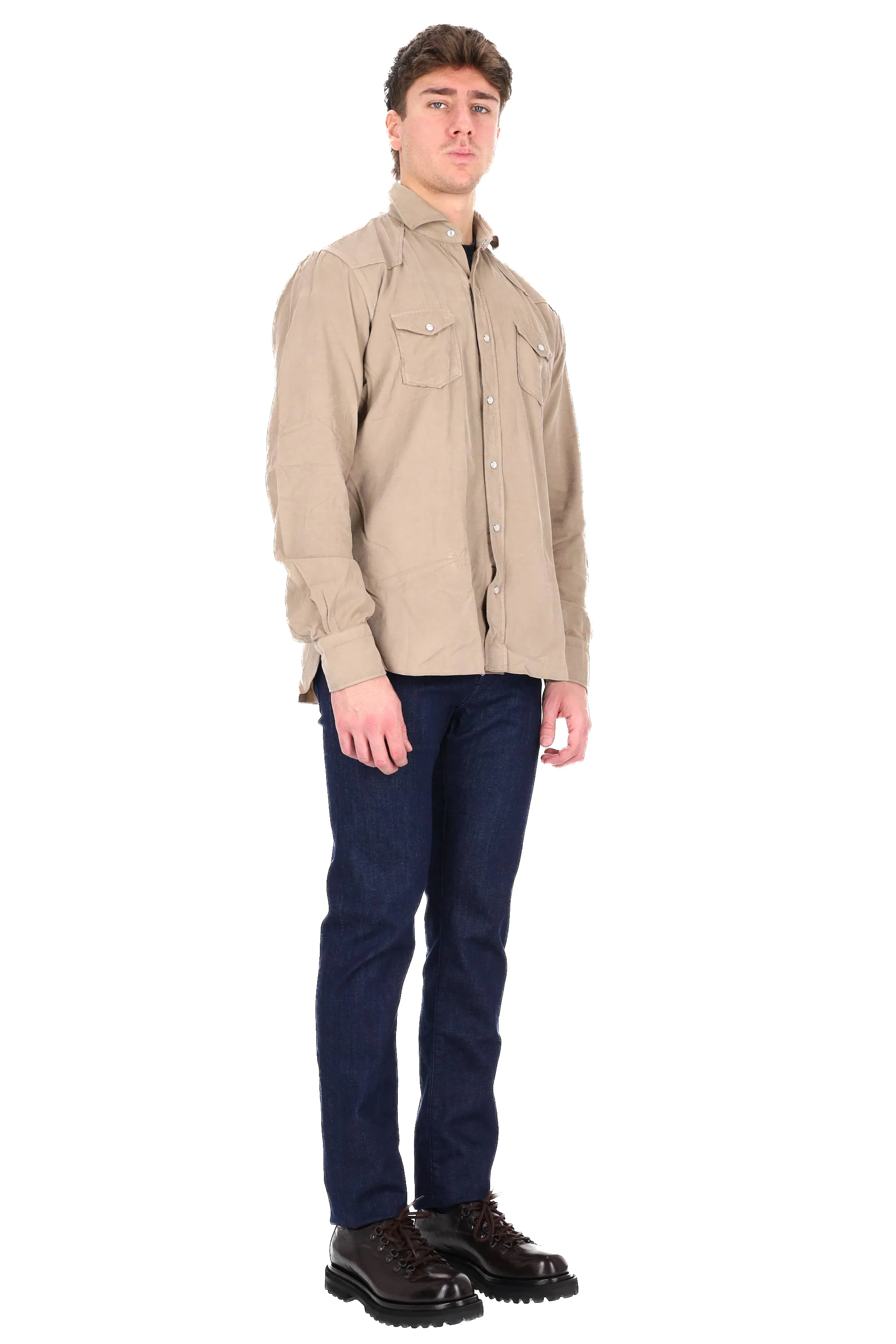 Barba Men's Button-Up Shirt for FW25 - Image 3