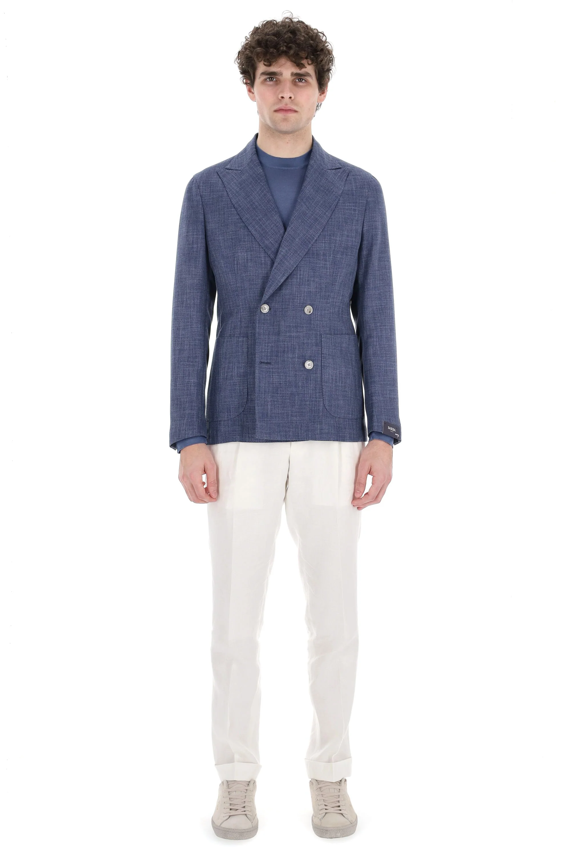 Barba Men's Denim Jacket - Casual Style - Image 2