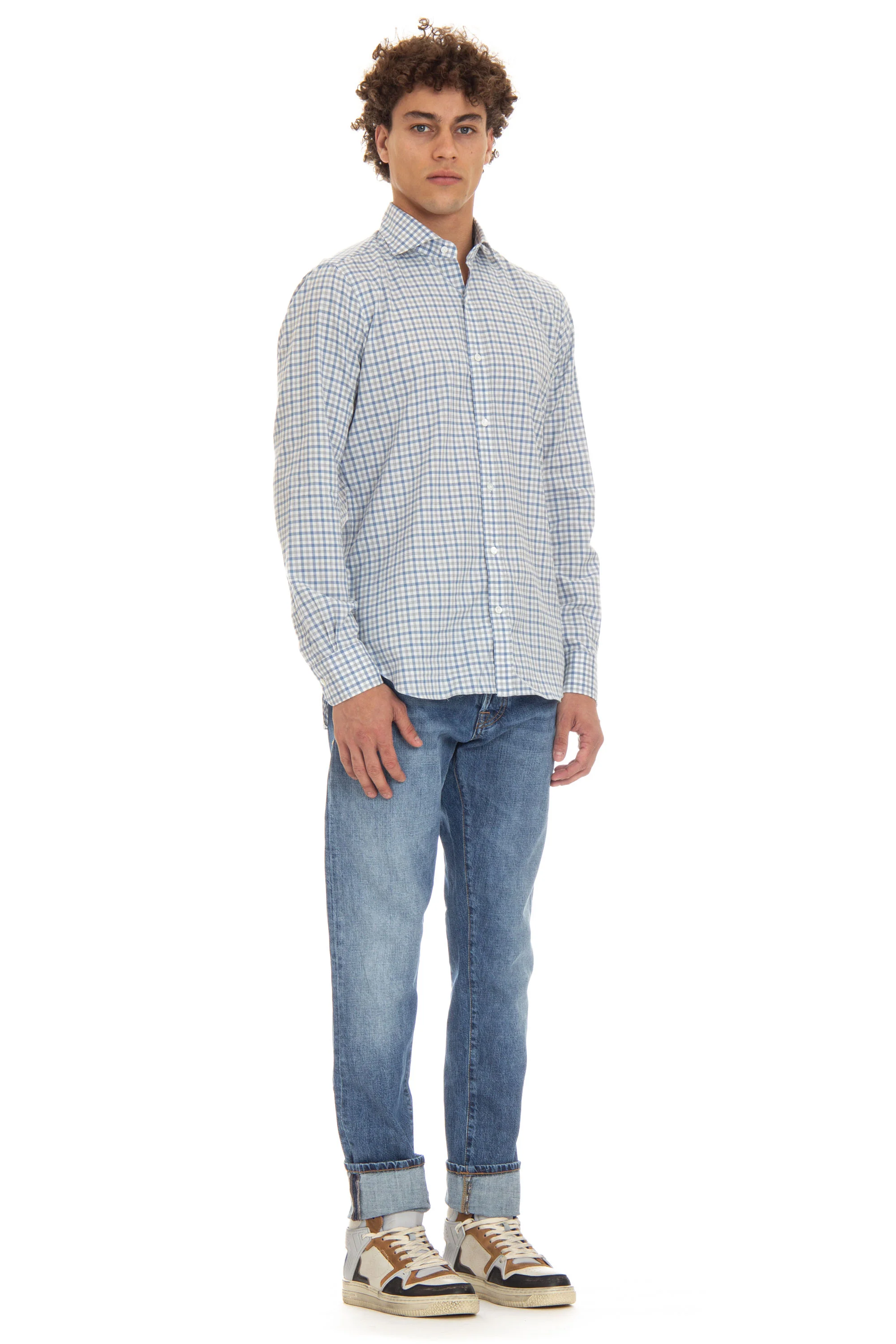 Barba Multicolor Casual Shirt for Men - FW24 Collection - Image 2