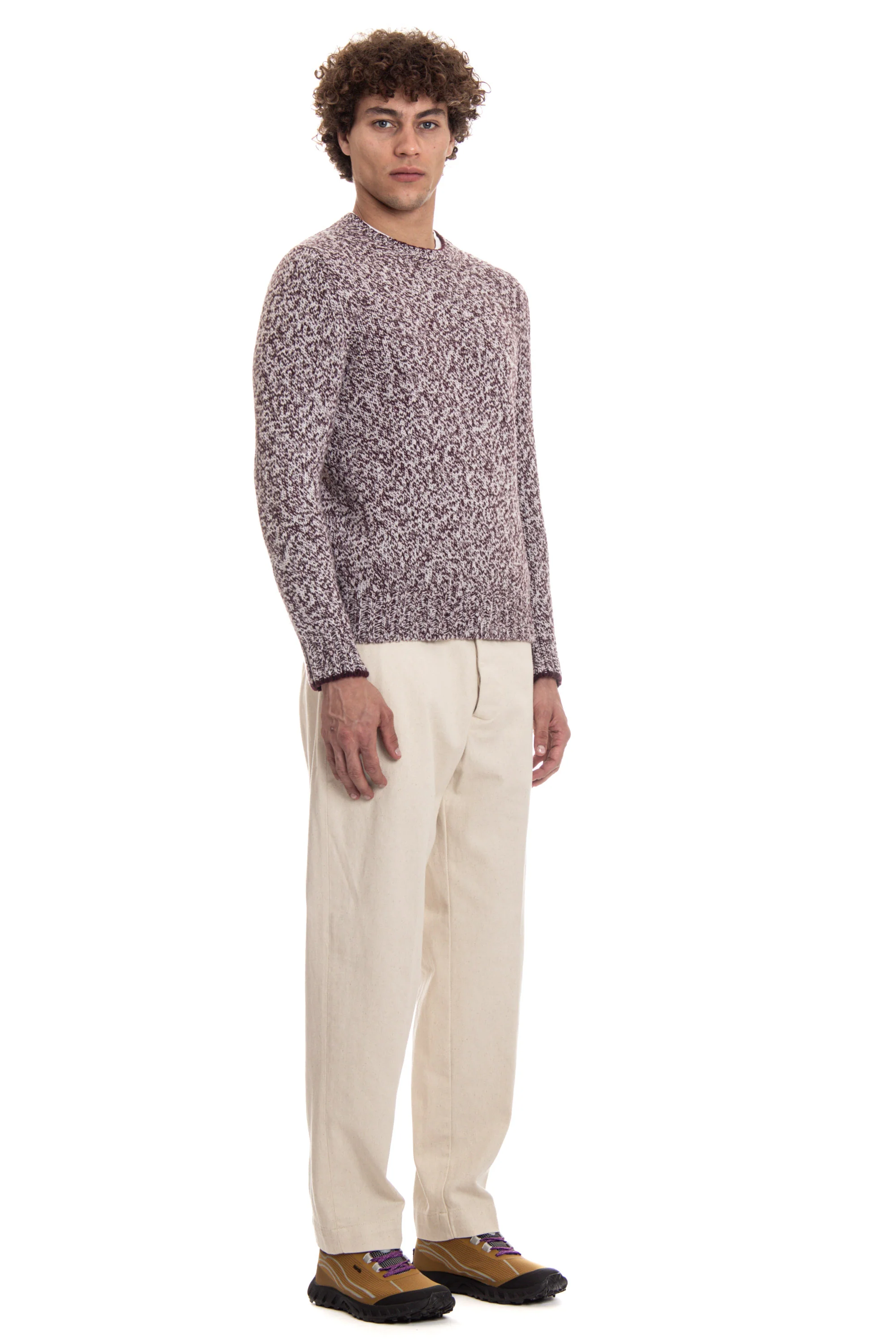 Barba Multicolor Patterned Sweater - Medium - Image 2