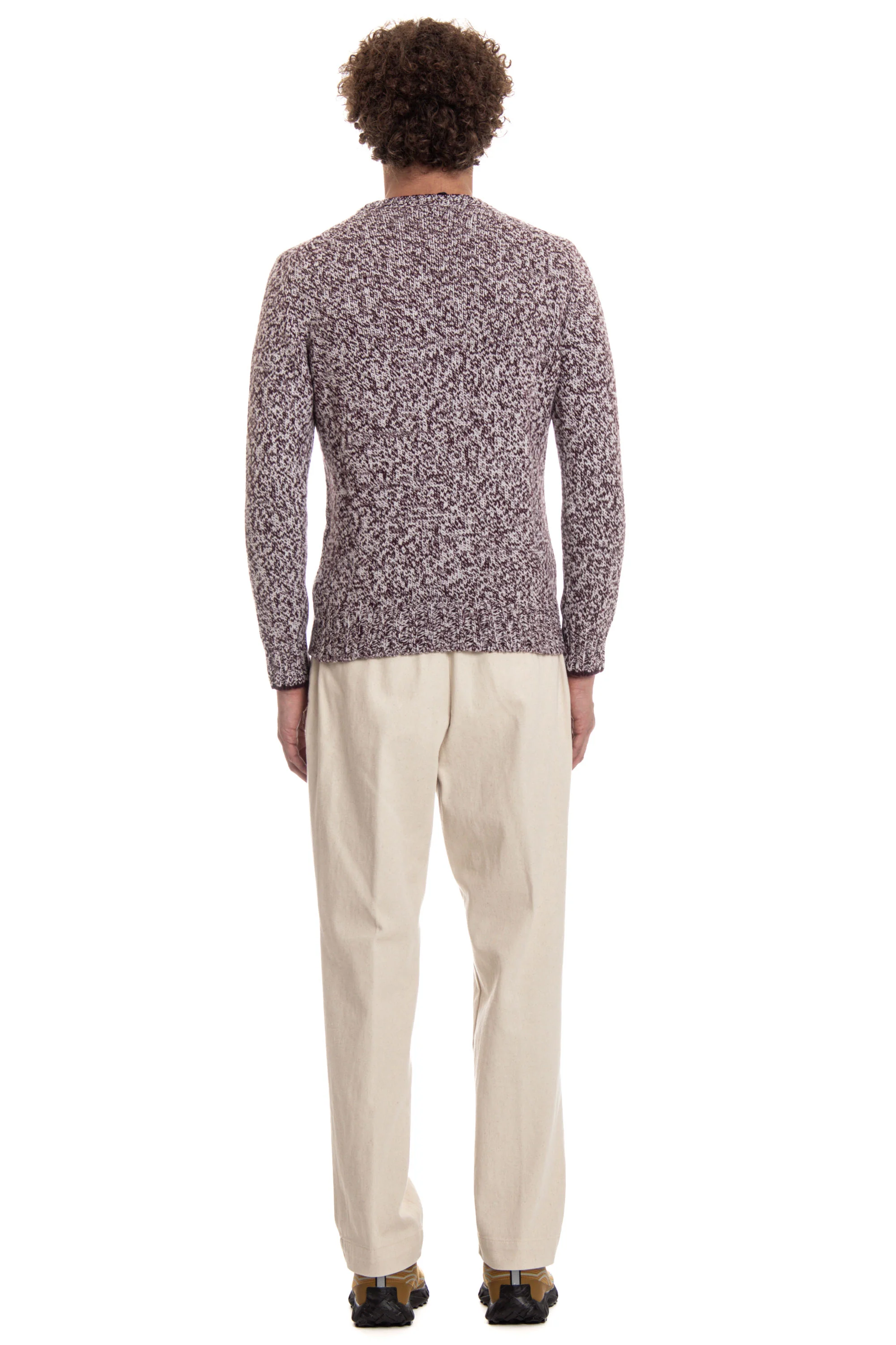 Barba Multicolor Patterned Sweater - Medium - Image 3