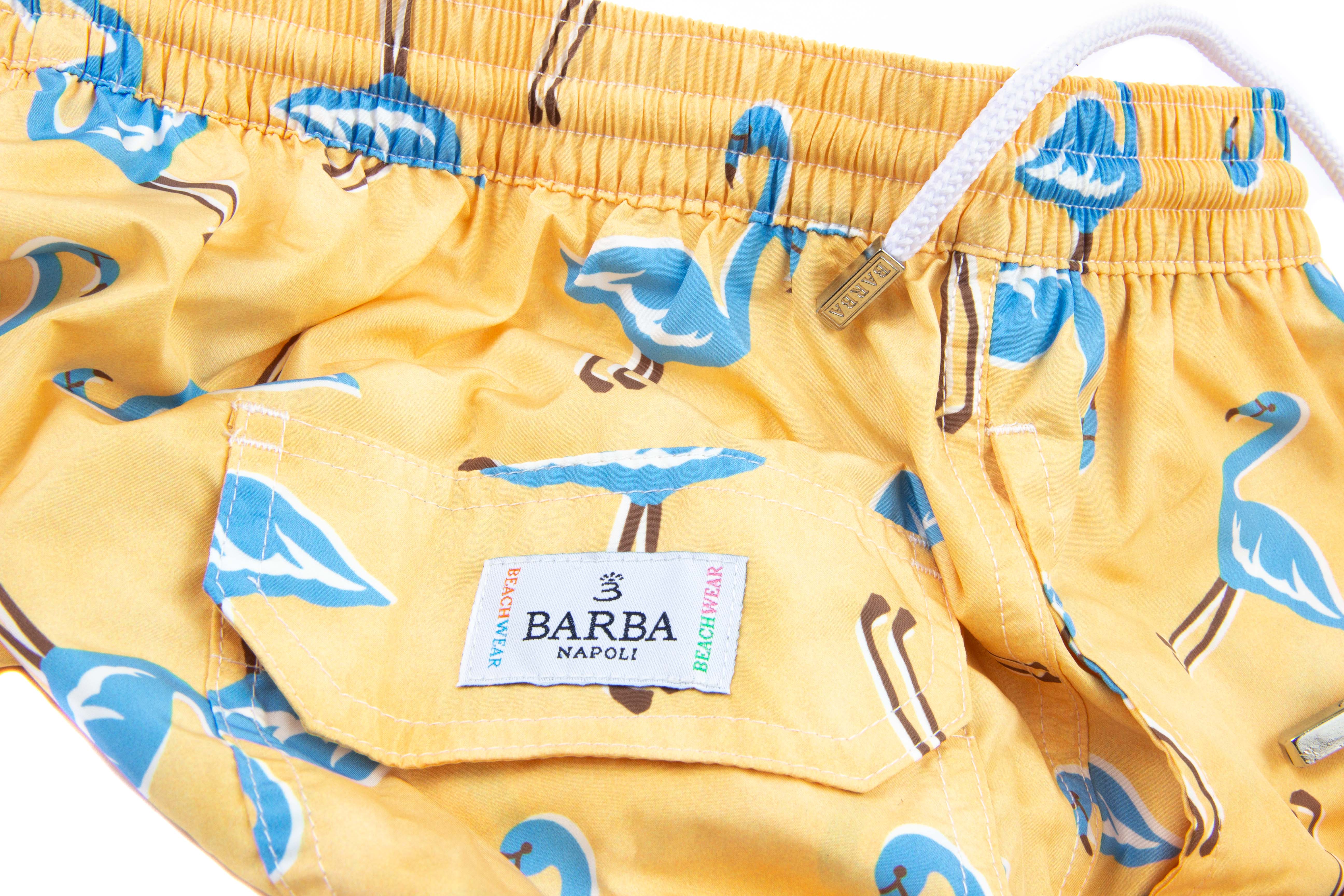 Barba Quick-Drying Men's Swimsuit with Back Pocket - Image 2