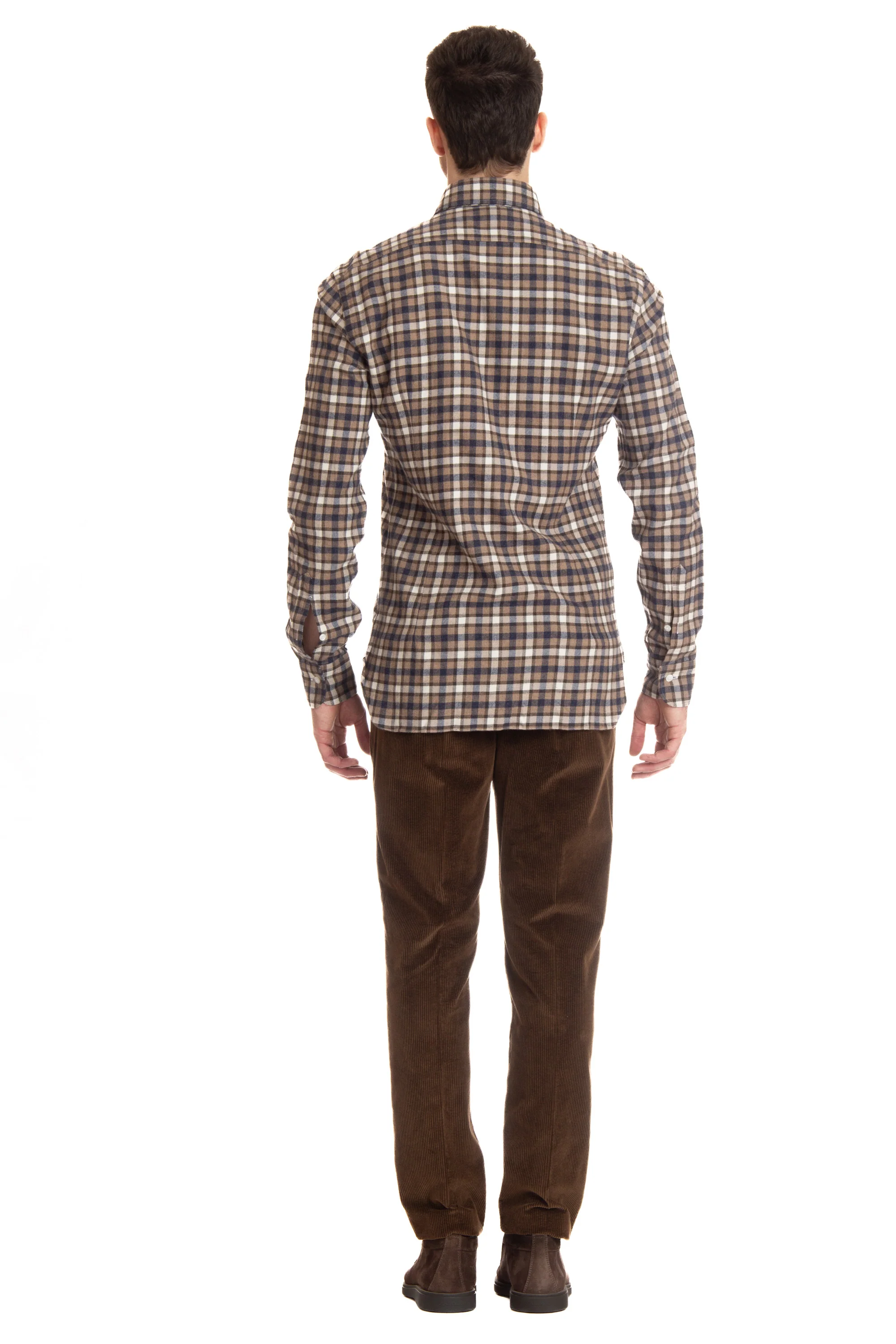 Barba Stylish Multi-Pattern Long Sleeve Shirt for Men - Image 3