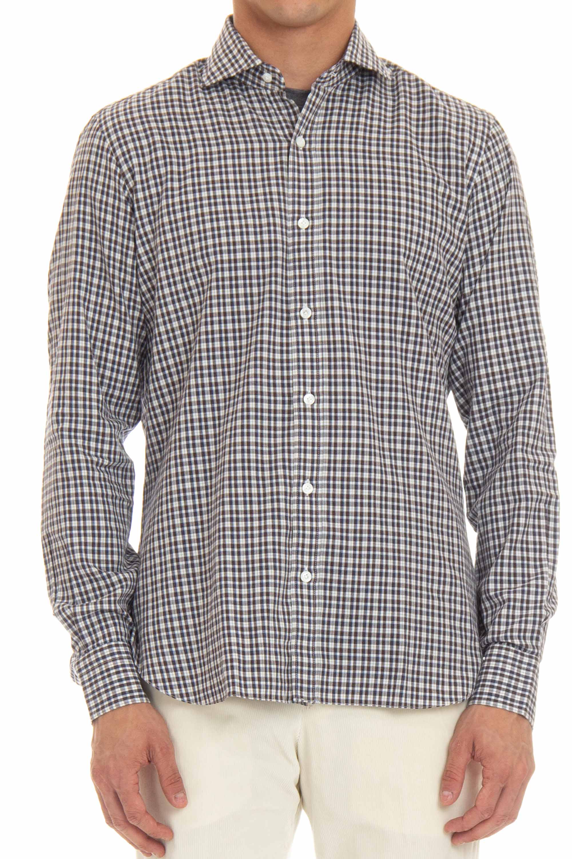 Barba Stylish Multicolor Long Sleeve Shirt for Men - Image 4