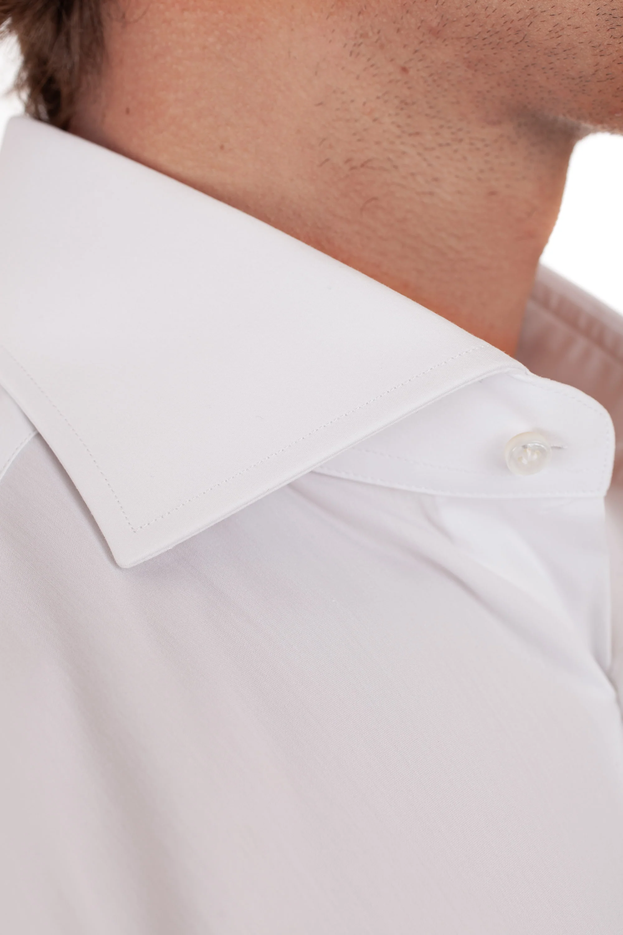 Barba Tailored Cotton Poplin Shirt for Men - Elegant & Classic Fit - Image 4