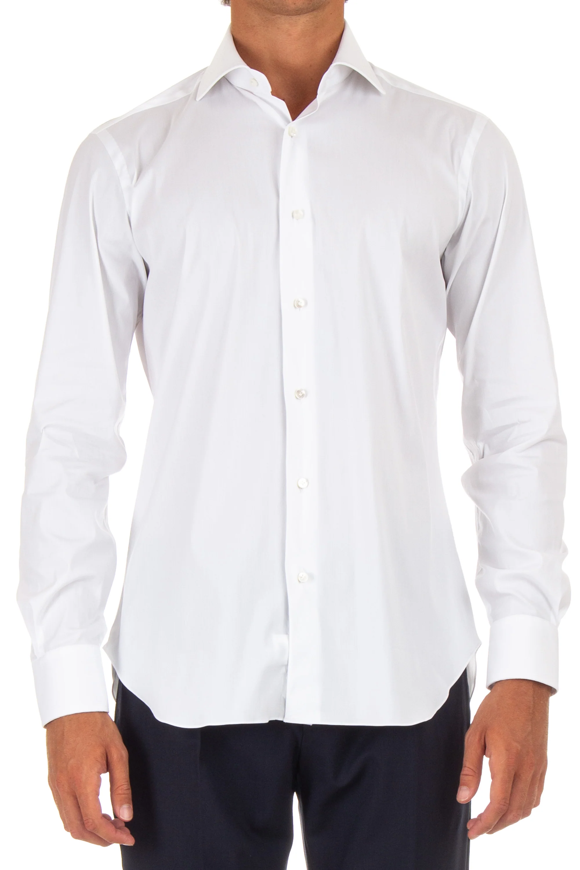Barba Tailored Cotton Poplin Shirt for Men - Elegant & Classic Fit - Image 6