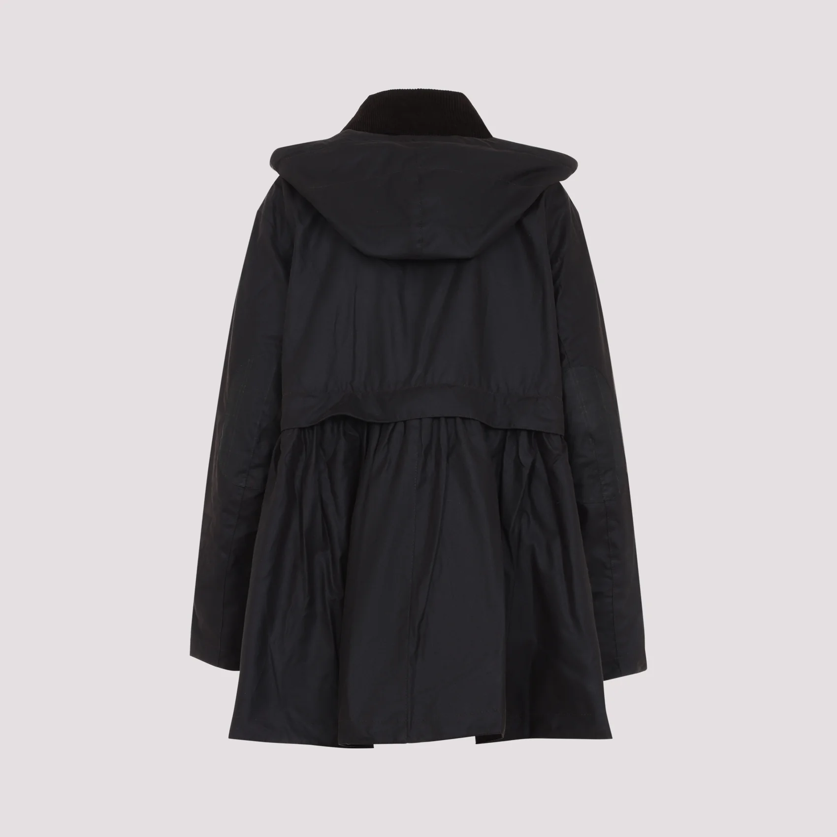 Barbour X Ganni Peplum Waxed Jacket for Women - Image 4