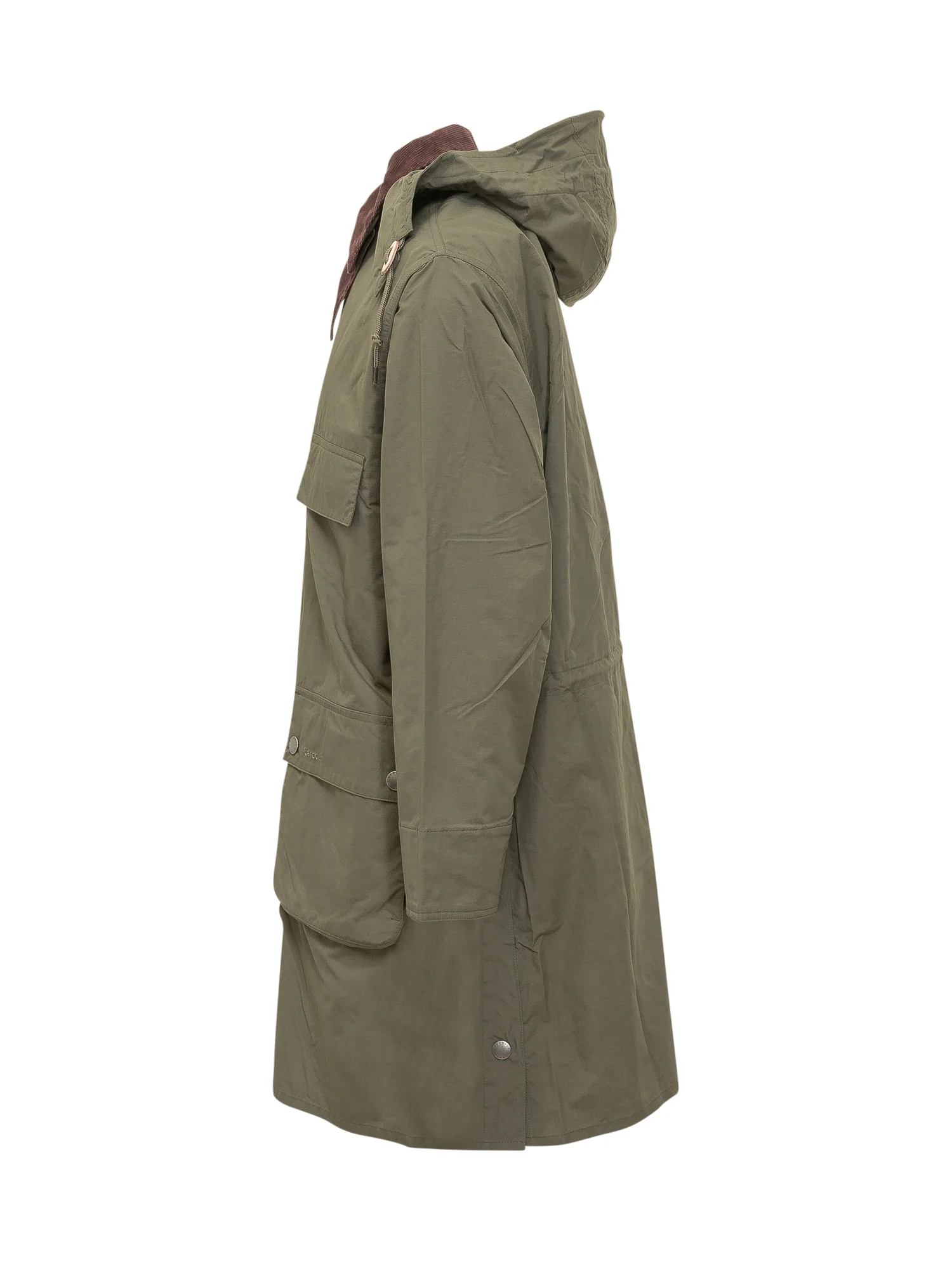 Barbour X Paul Smith Painter's Jacket with Hood and Velvet Collar - Image 3