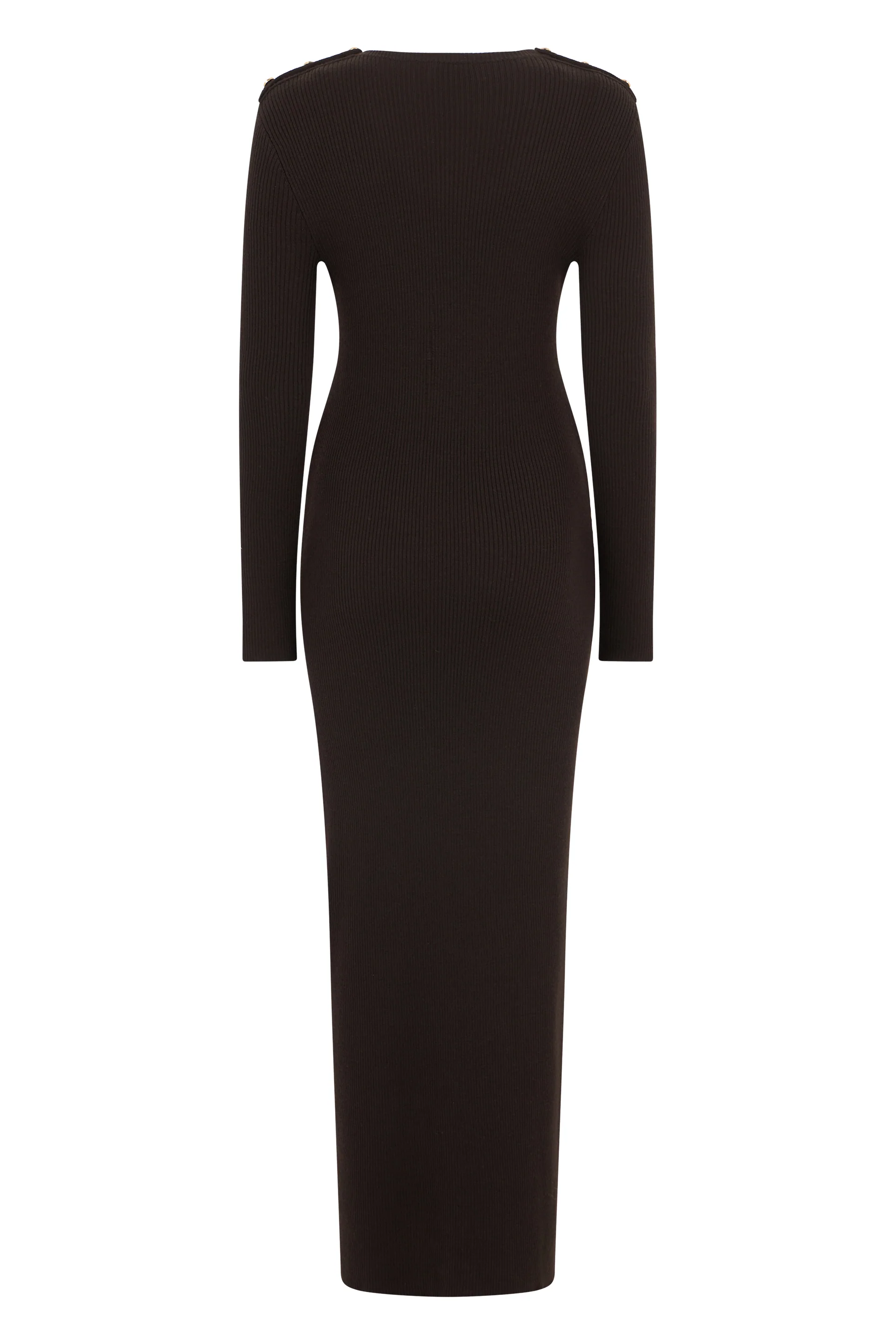 Blazé Milano Long Ribbed Dress - Maxi Length - Image 2