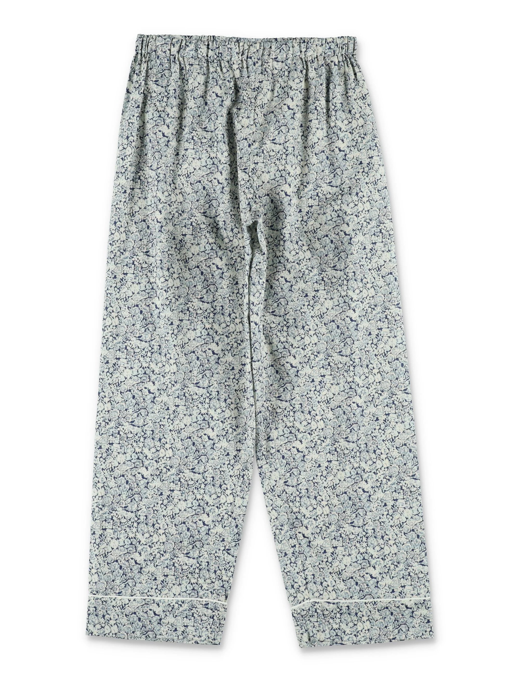 Bonpoint Floral Print Paintjamas for Girls - Image 4
