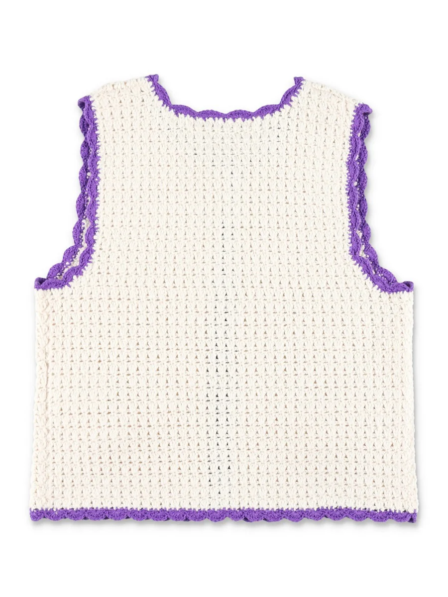 BONPOINT Laila Hand-Crocheted Cardigan - Image 2