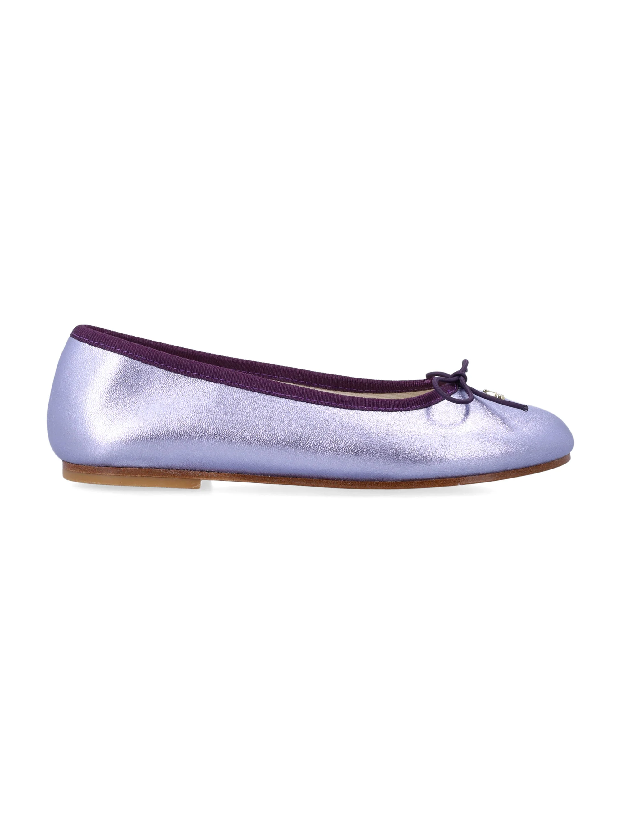 Bonpoint Mini Elegant Ballerinas with Iridescent Finish