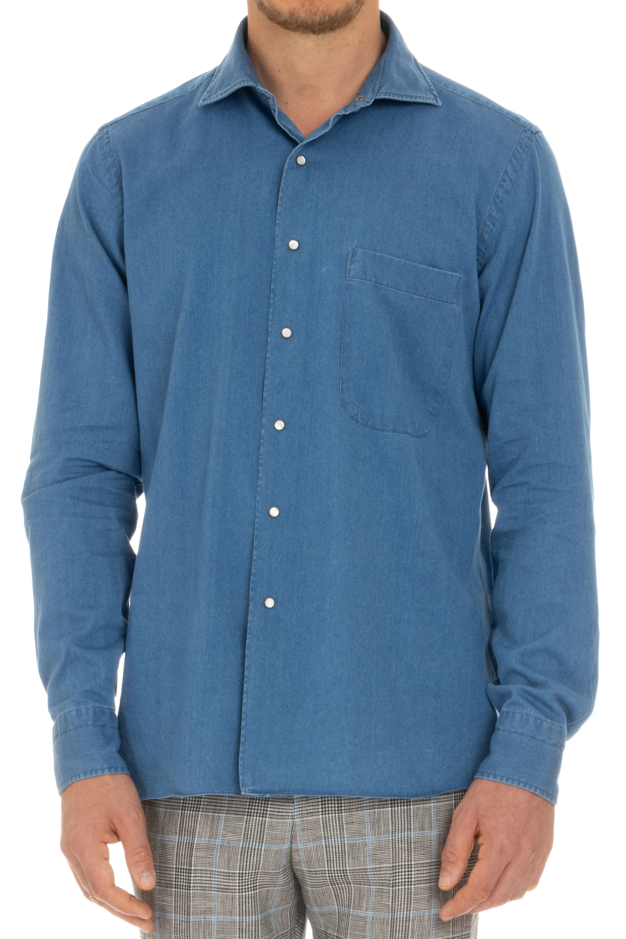 Borriello Denim Shirt for Men - Perfect for P24 - Image 7