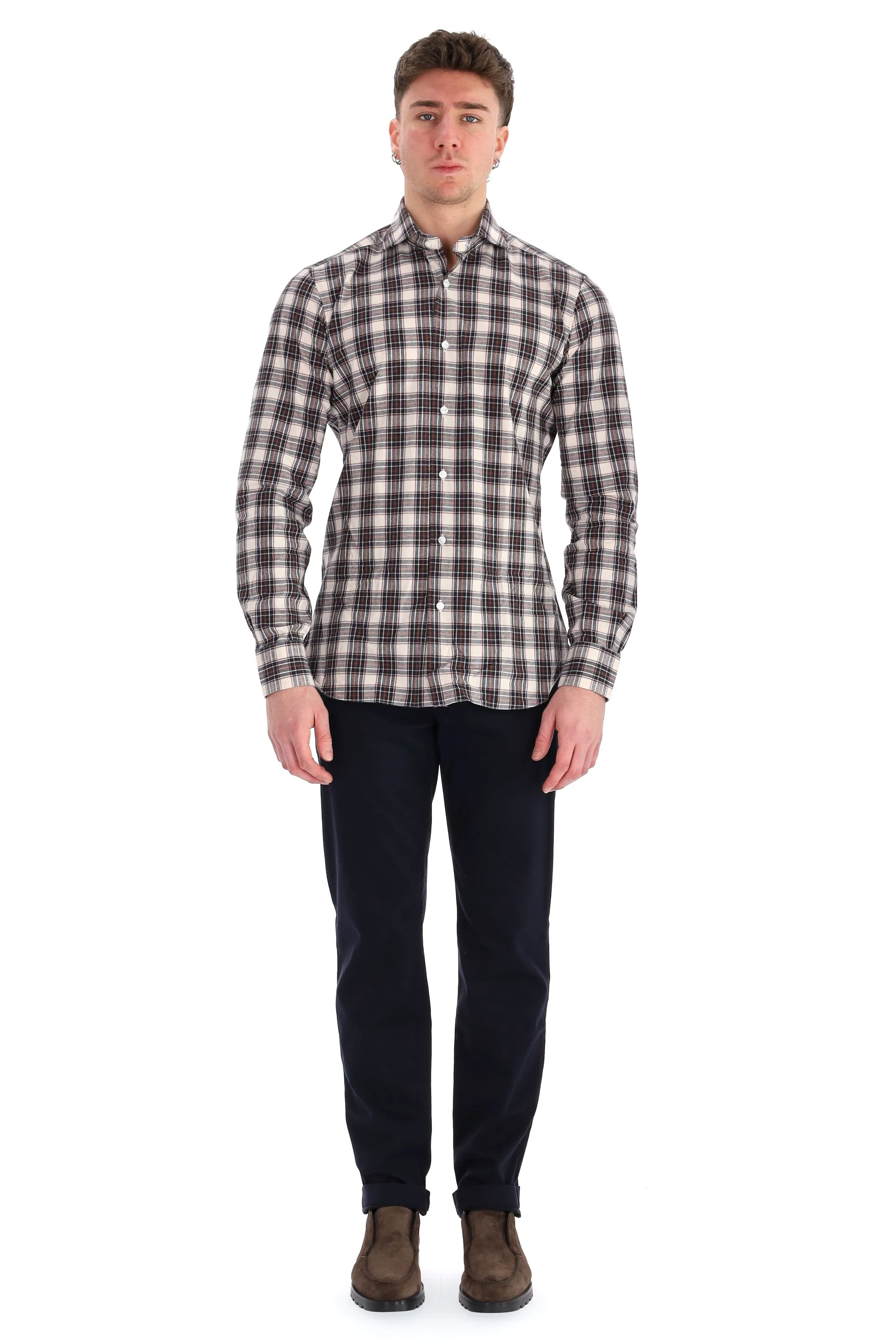 Borriello Men's Mini Button-Up Shirt for FW24
