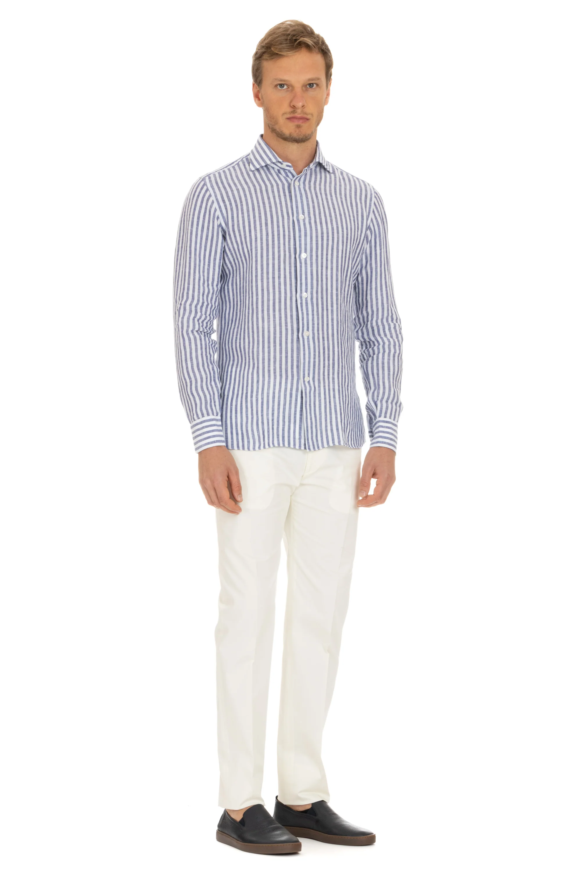 Borriello Men's Mini Casual Button-Up Shirt - Image 2