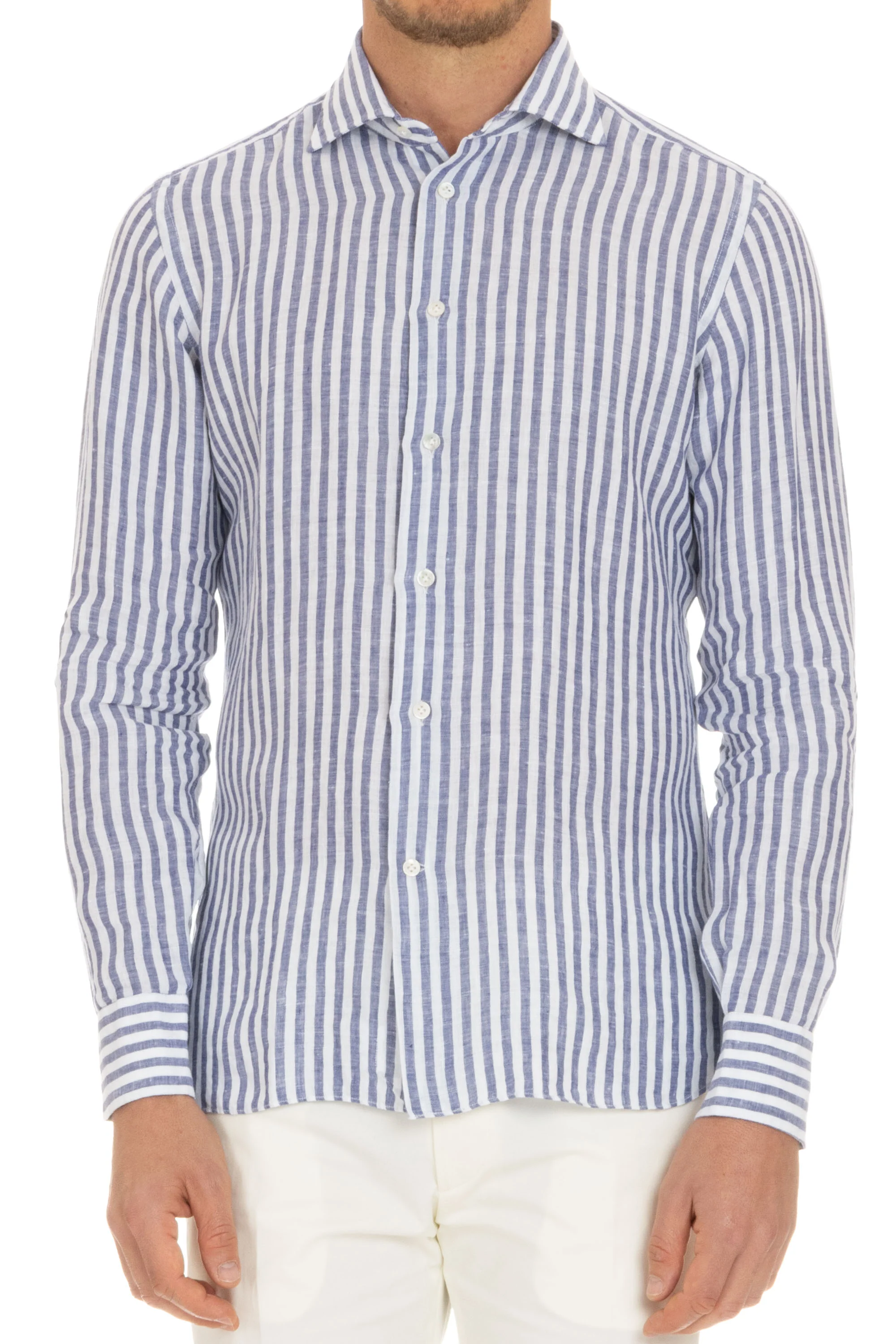 Borriello Men's Mini Casual Button-Up Shirt - Image 7
