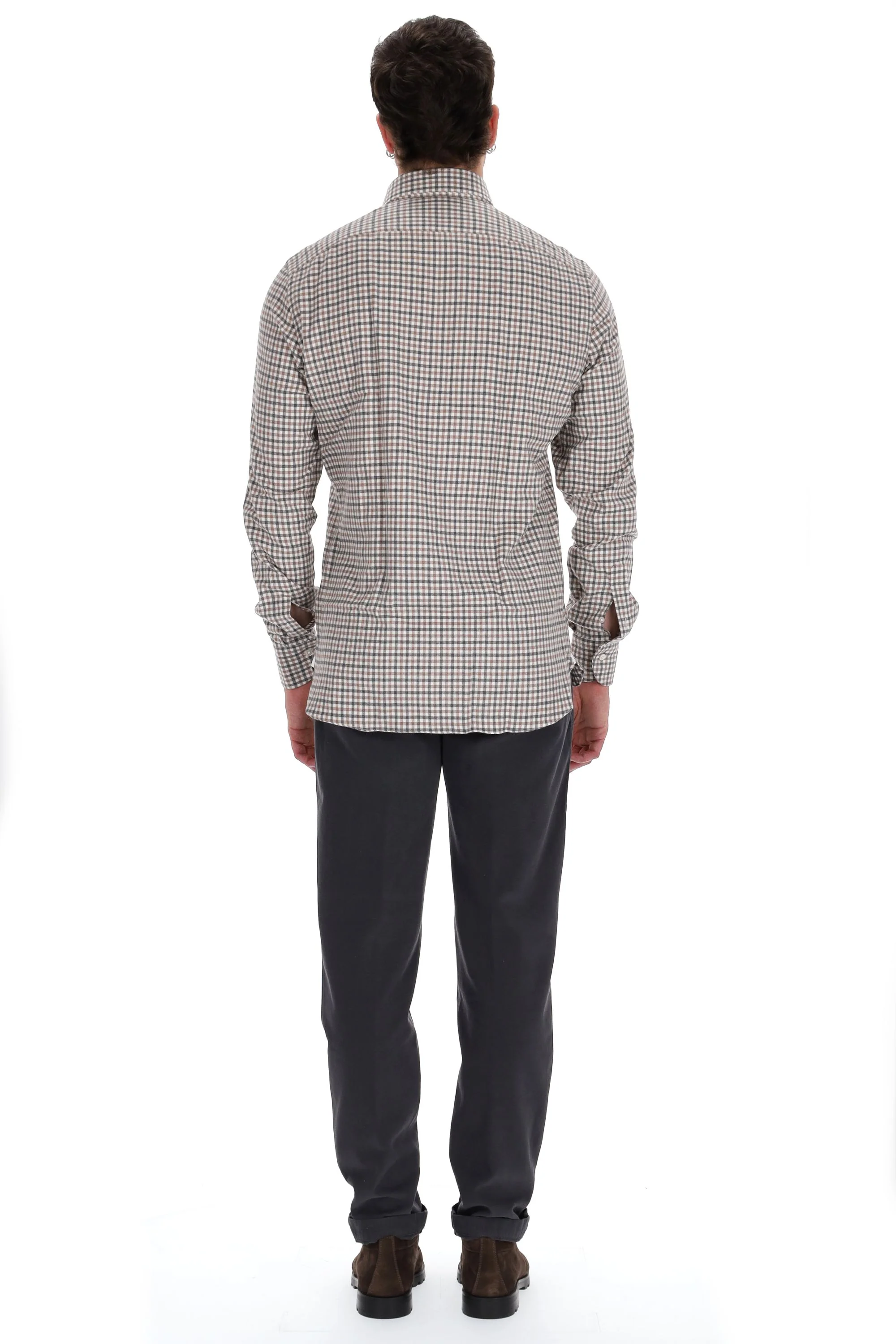 Borriello Multicolor Casual Button-Up Shirt for Men - Image 3