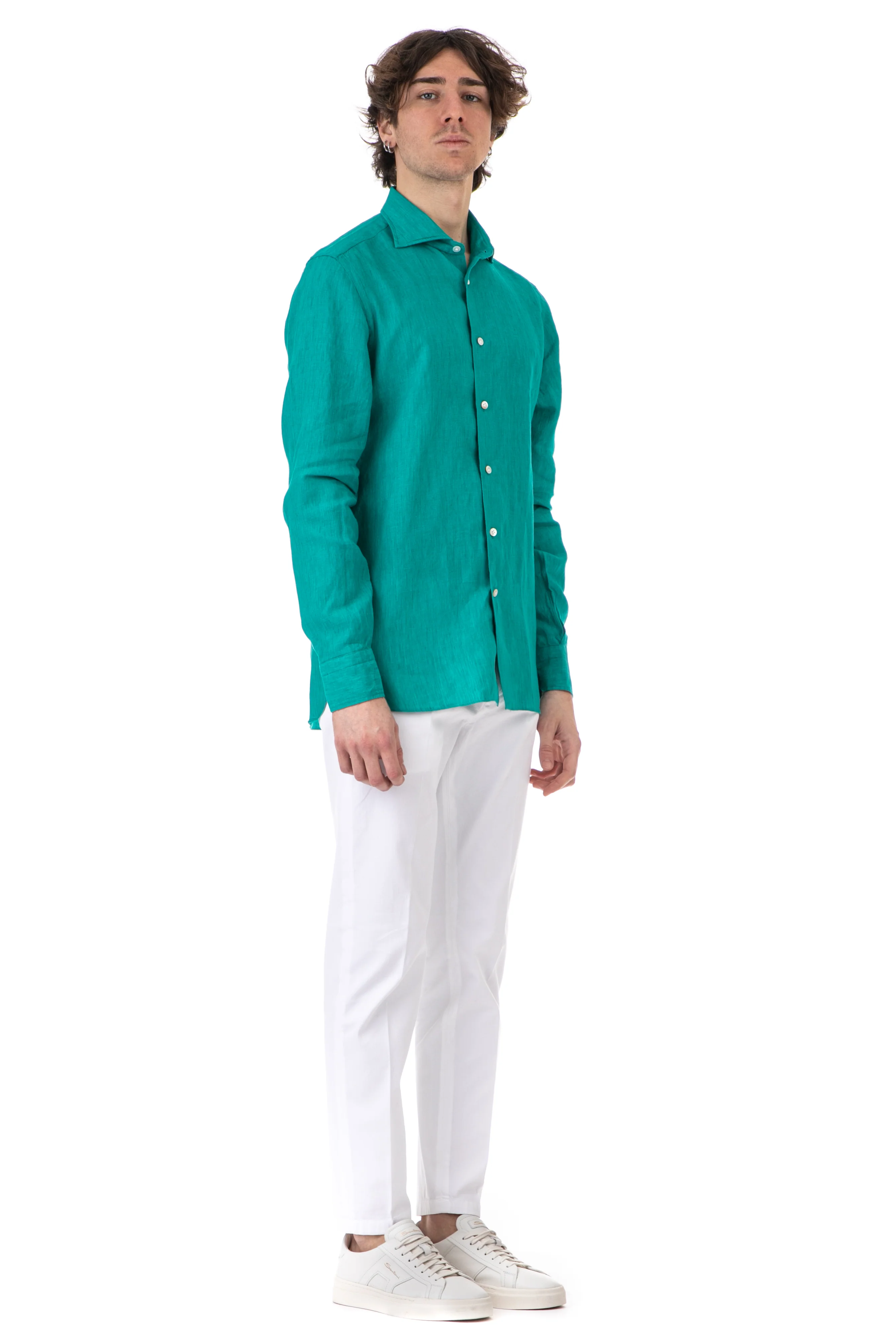 Borriello Napoli Linen Shirt - Image 2