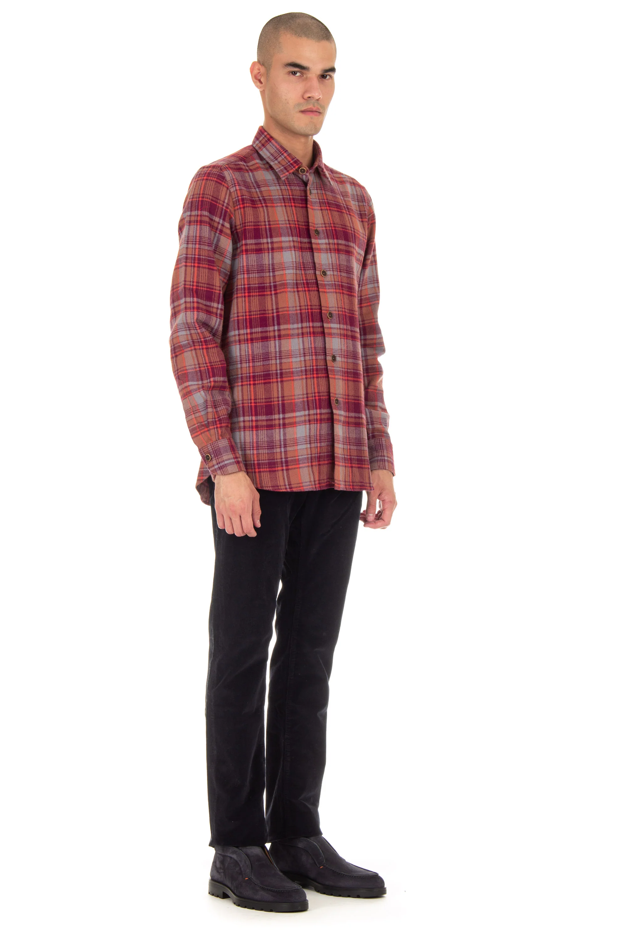 Borriello Trendy Button-Up Shirt for Men - FW23 Collection - Image 2