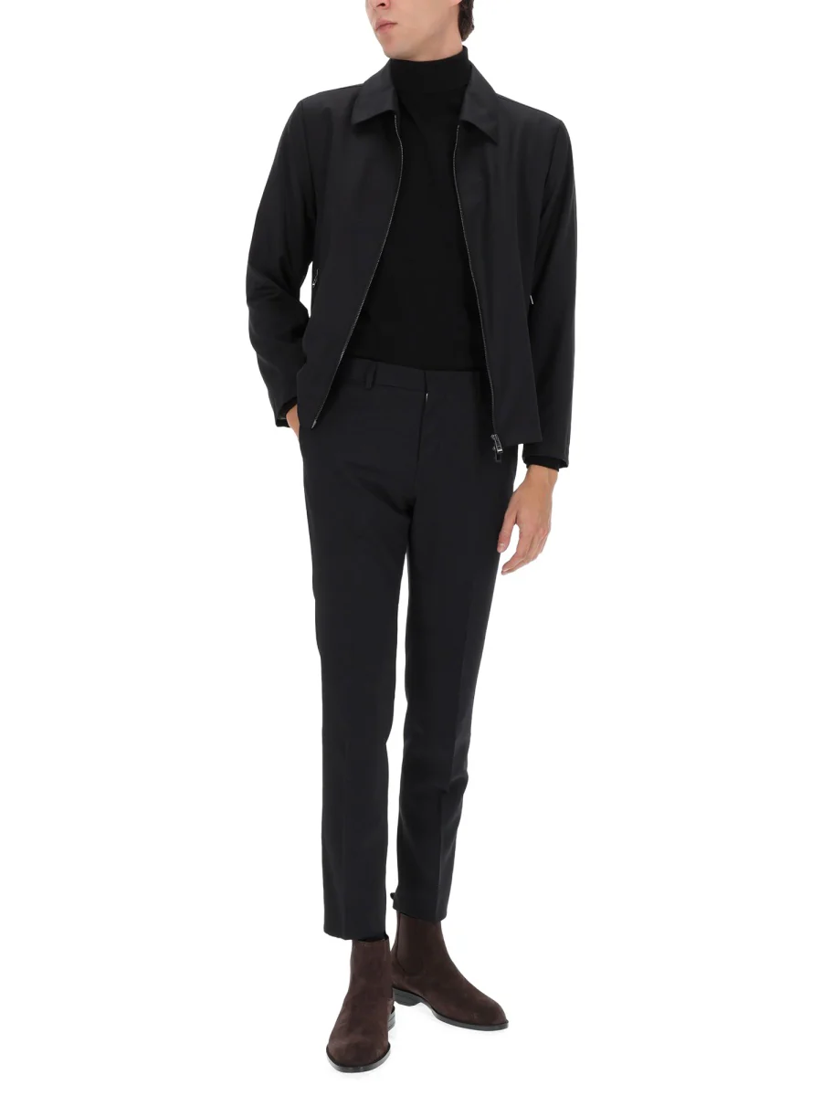 BOSS Slim-fit Jacket in Virgin-wool Serge - Image 3