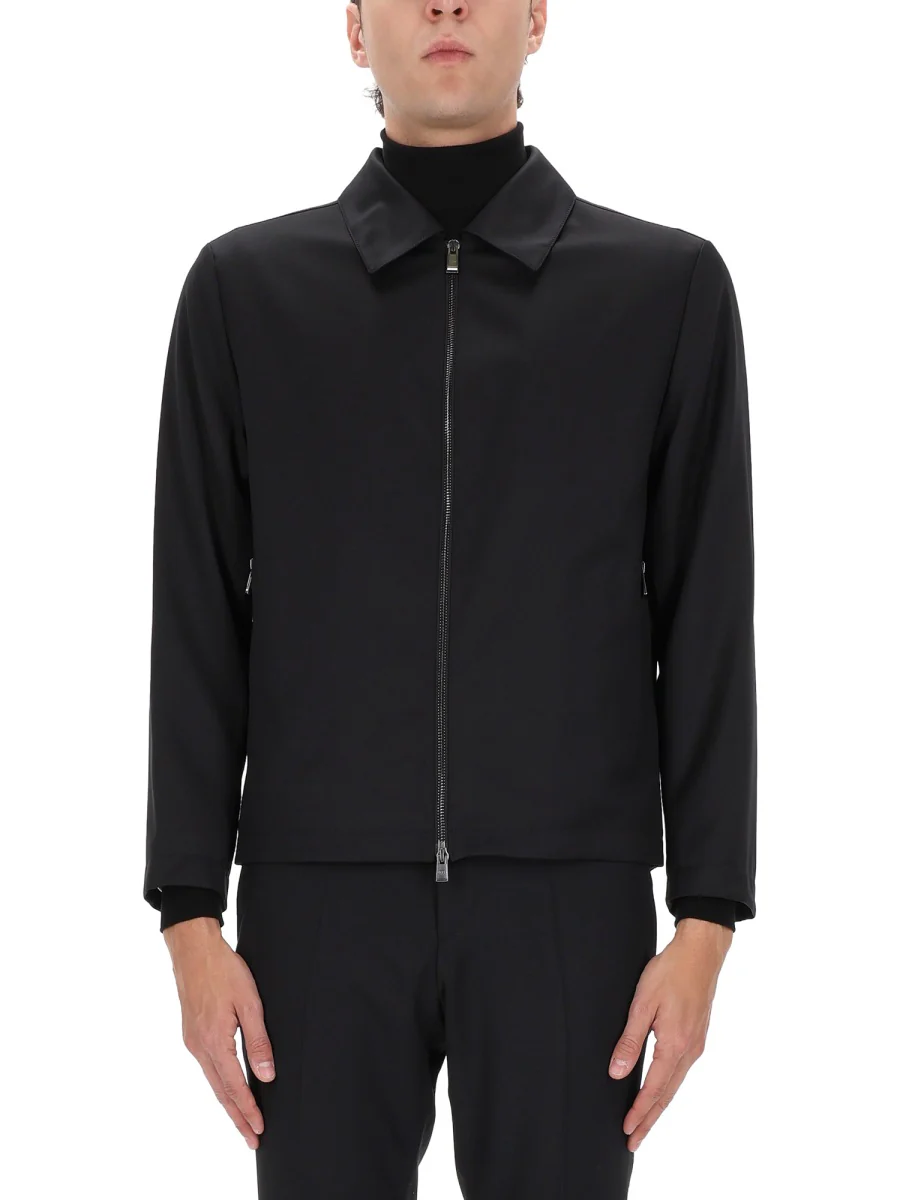 BOSS Slim-fit Jacket in Virgin-wool Serge - Image 4