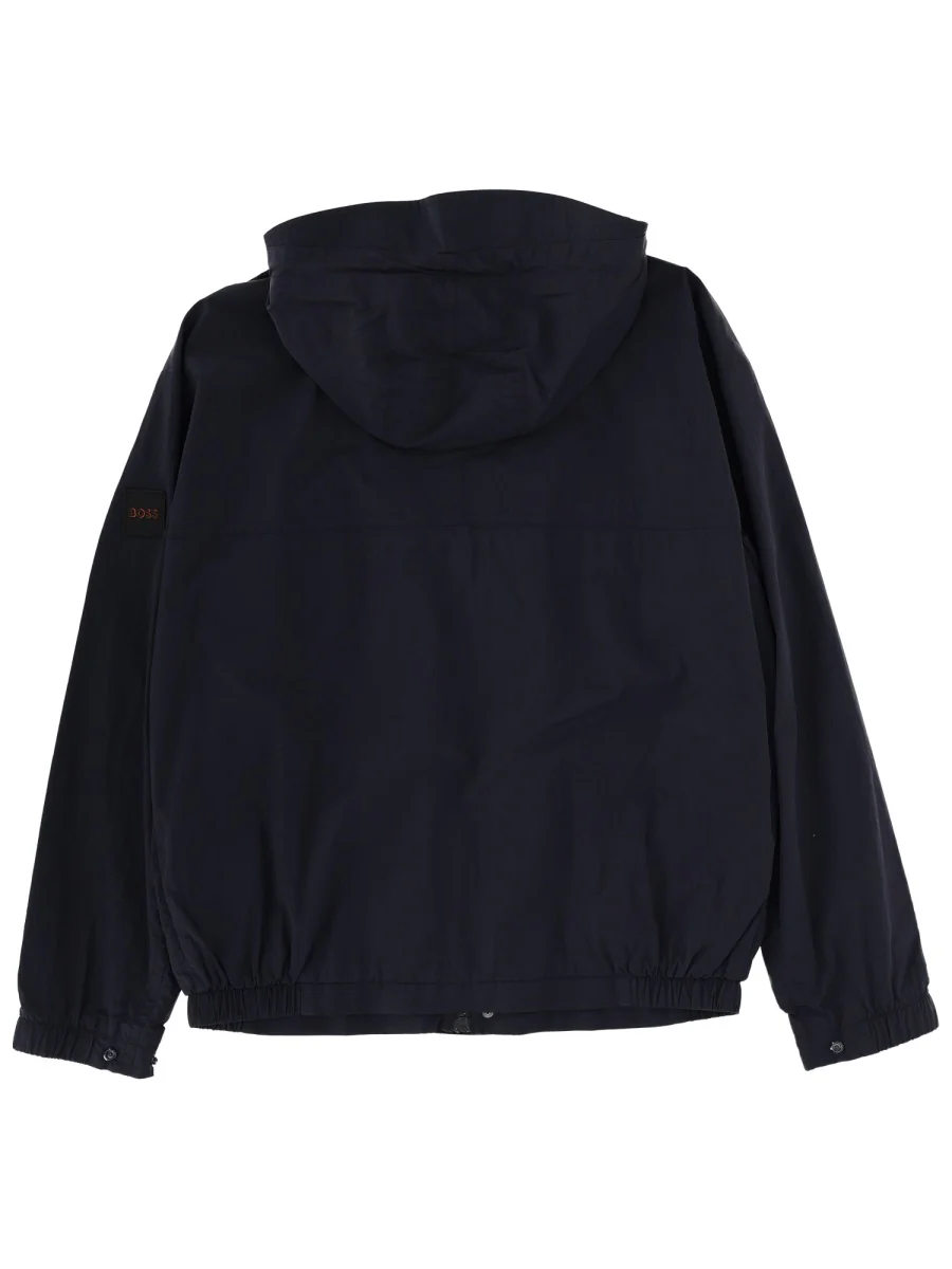 BOSS Water-repellent Jacket with Hood Visor - Image 2
