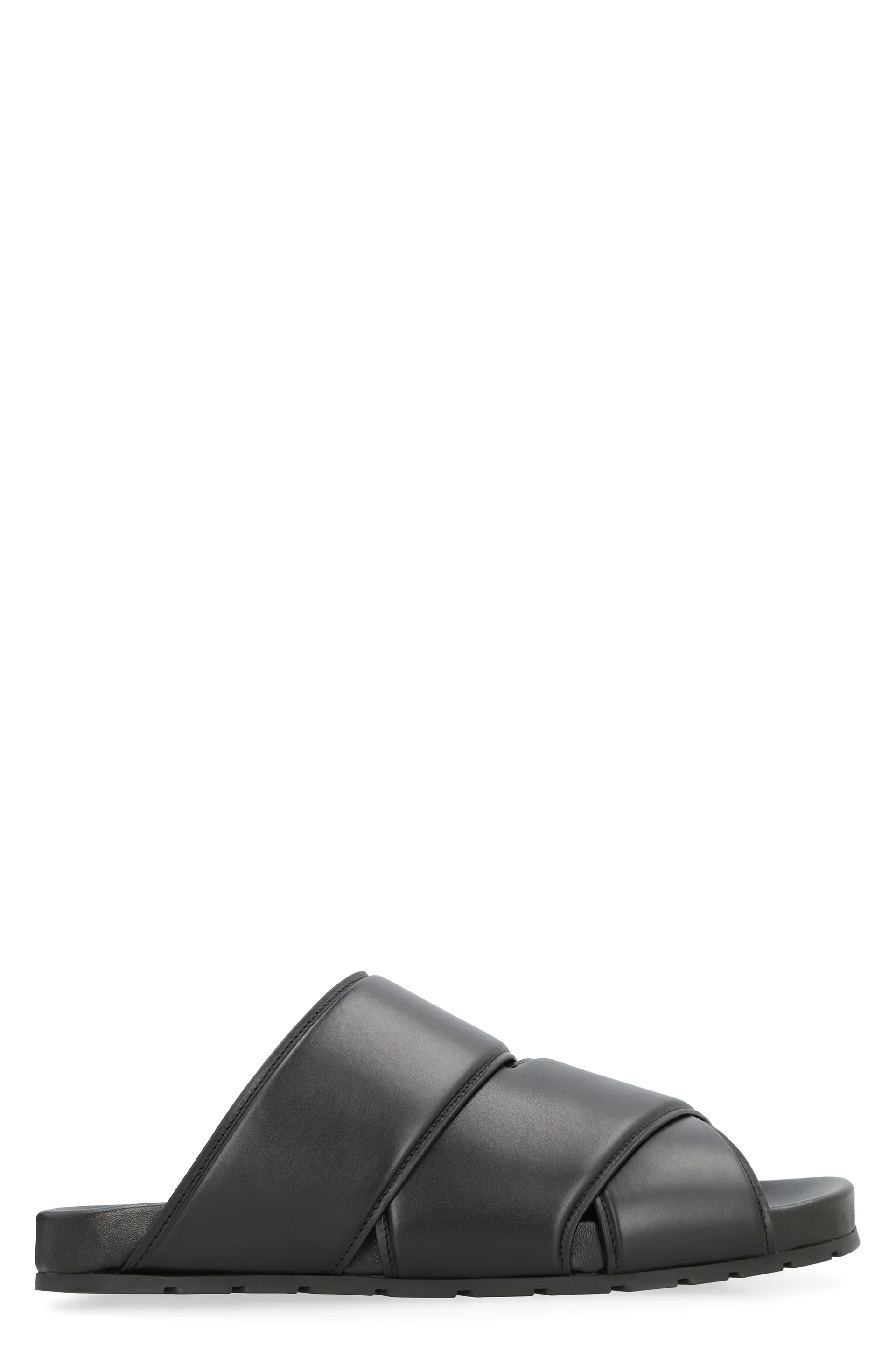 BOTTEGA VENETA Bridge Leather Mules