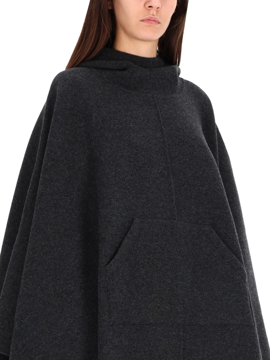 BOTTEGA VENETA Cashmere Hooded Cape - Image 4