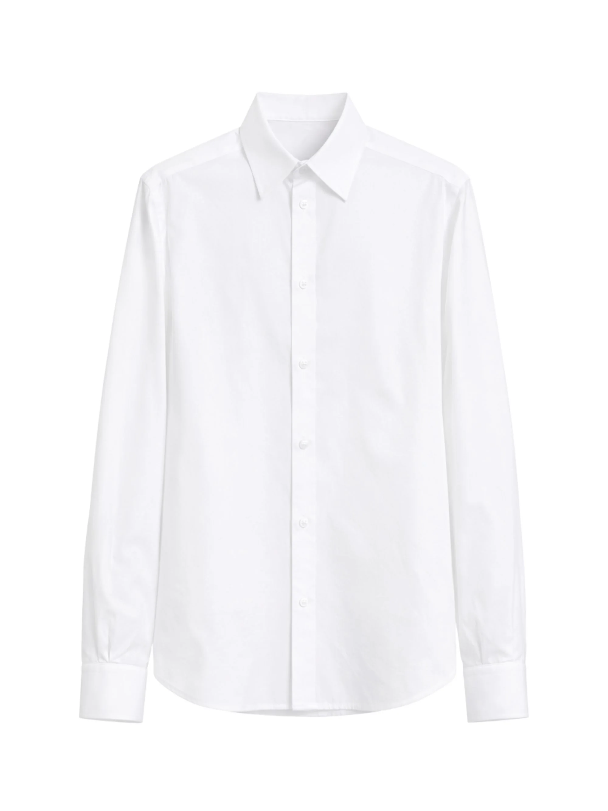 Bottega Veneta Classic Long Sleeve Button-Up Shirt with Tonal Stitching