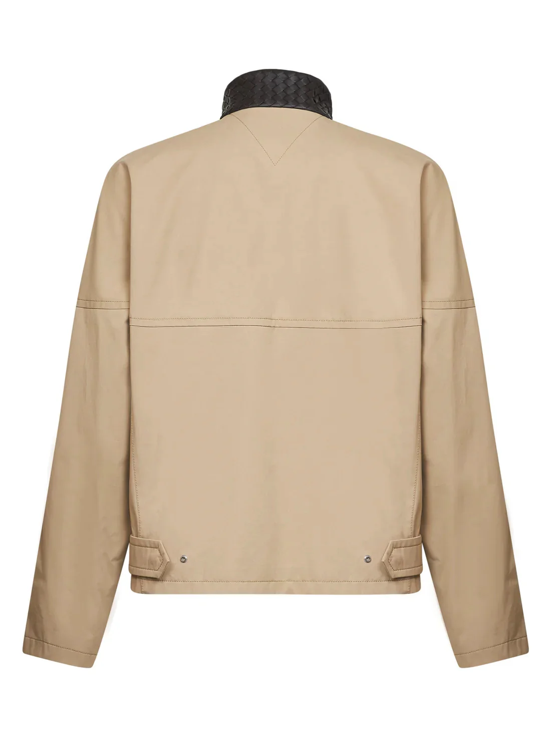 Bottega Veneta Cotton Jacket with Intrecciato Detail - Image 2