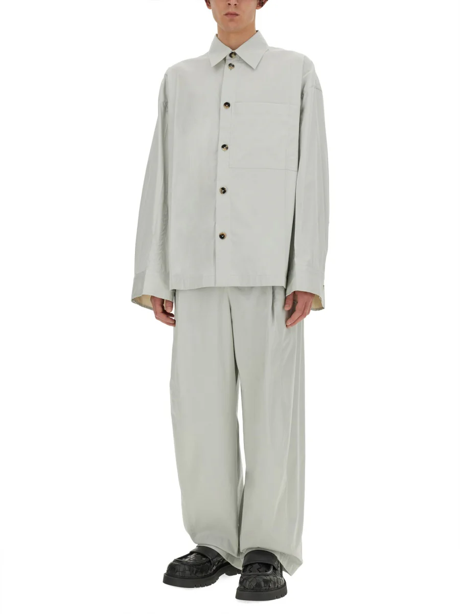 BOTTEGA VENETA Cotton-silk Trousers - Image 2