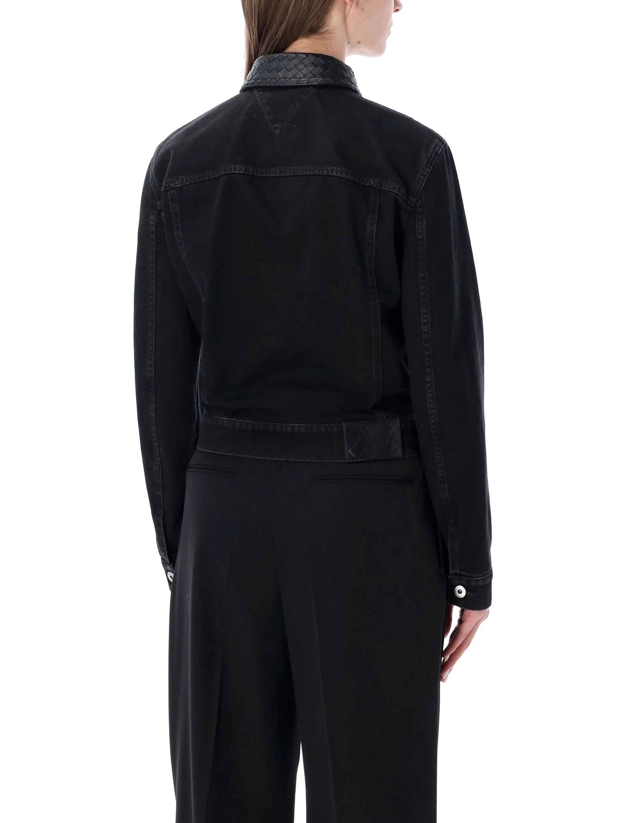 Bottega Veneta Elegant Cotton Coat for Women - P26 Season - Image 2