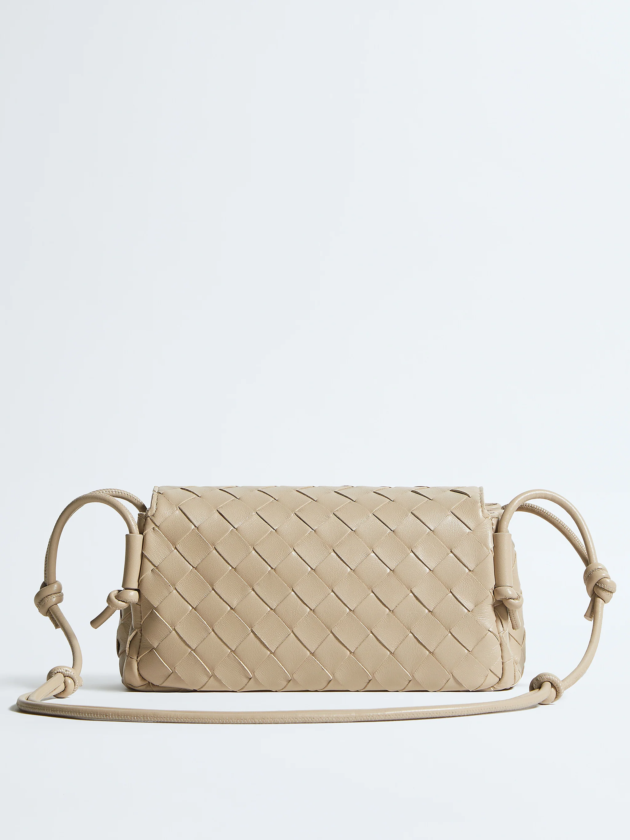 Bottega Veneta Elegant Mini Compartment Bag with Adjustable Strap - Image 5