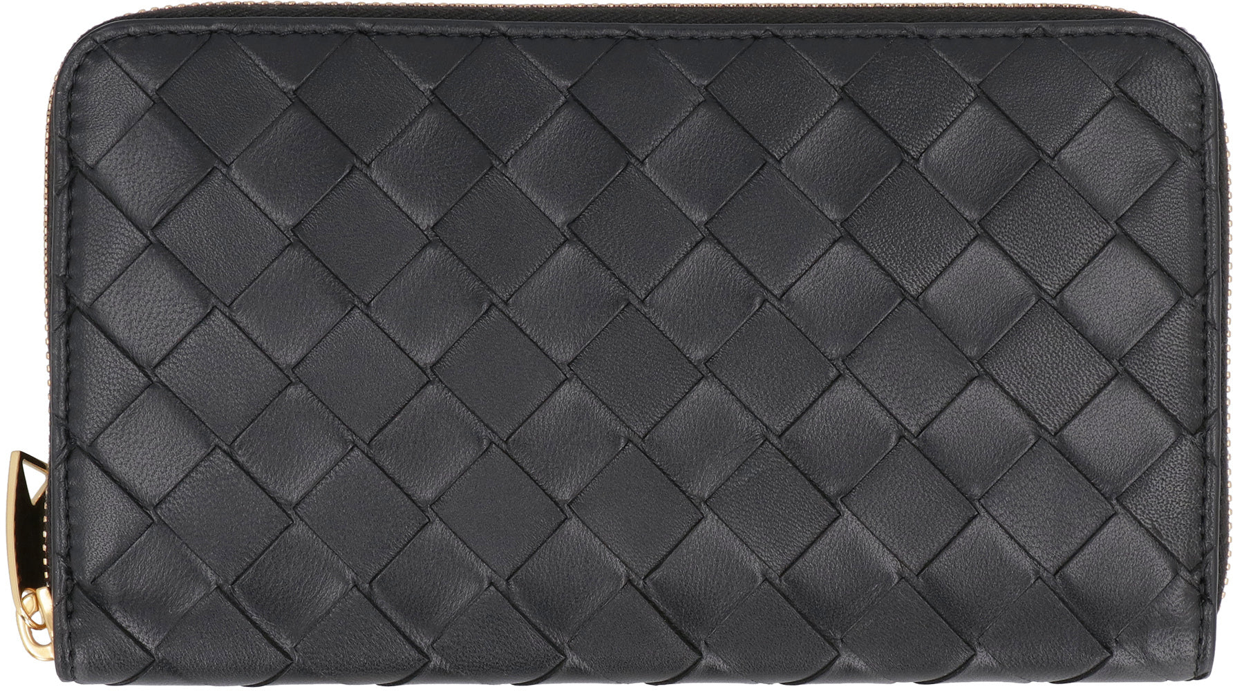 Bottega Veneta Elegant Zip-Around Wallet with Intrecciato Detail - 19 cm - Image 2