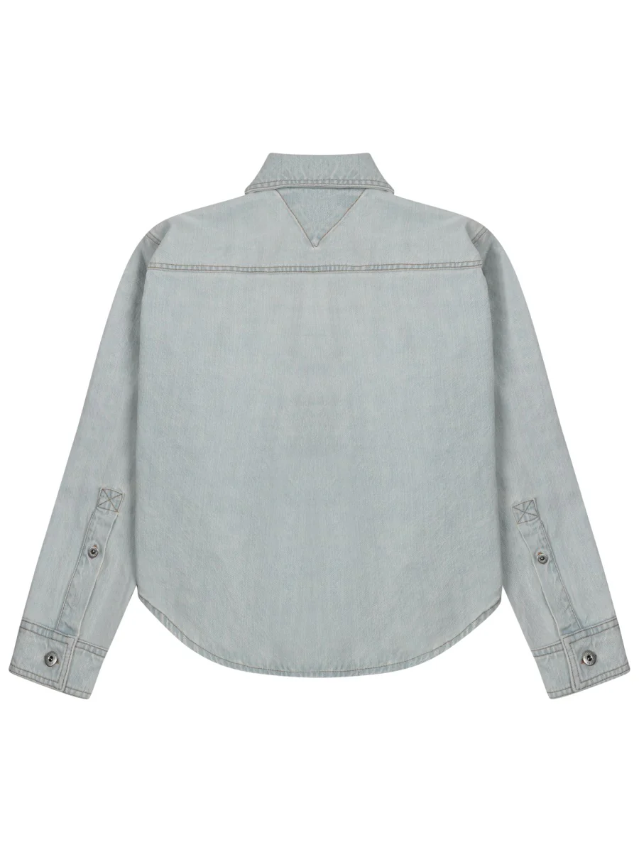 Bottega Veneta Extra Bleach Denim Shirt - Regular Fit - Image 3