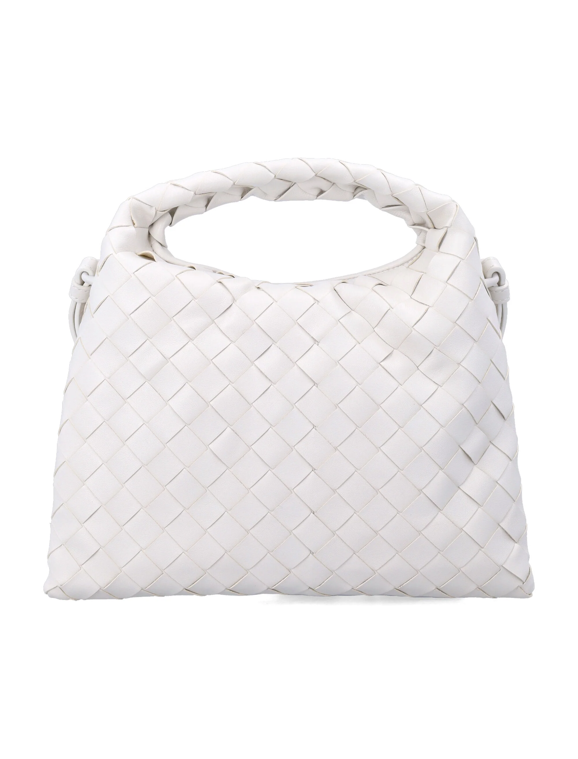 Bottega Veneta Mini Hop Leather Crossbody Bag with Intrecciato Pattern - Image 3