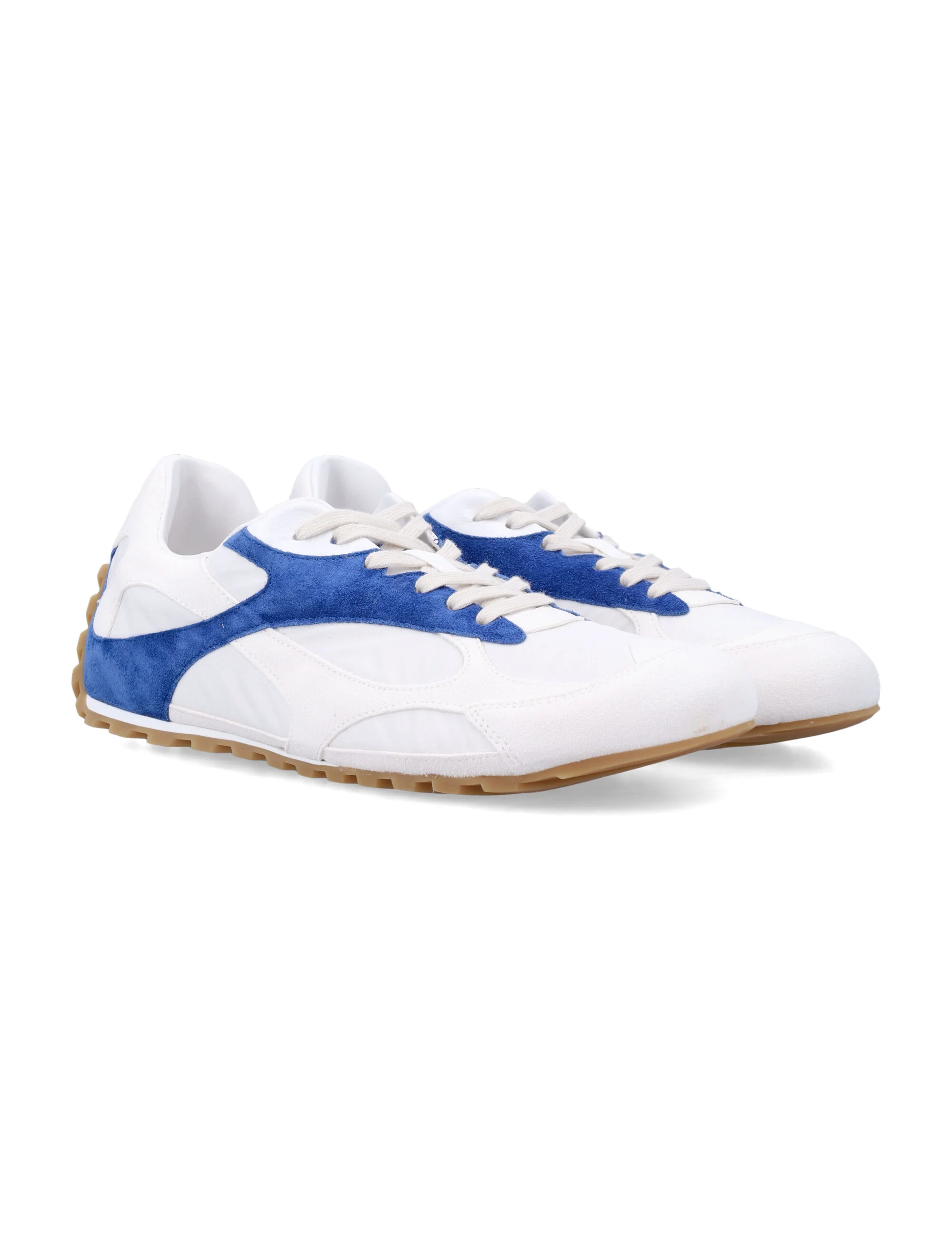 Bottega Veneta Orbit Flash Suede-trimmed Sneakers - Image 3