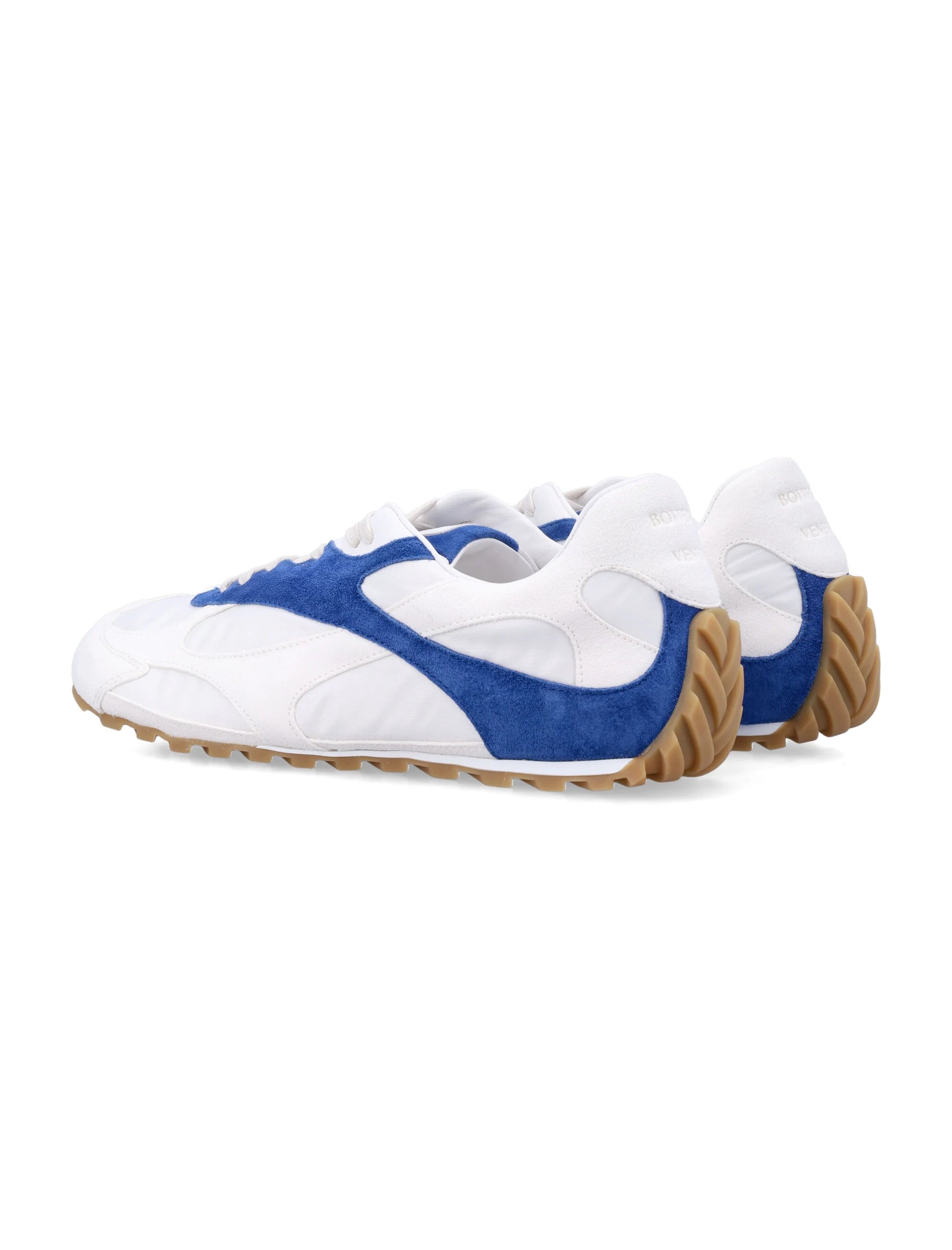 Bottega Veneta Orbit Flash Suede-trimmed Sneakers - Image 4
