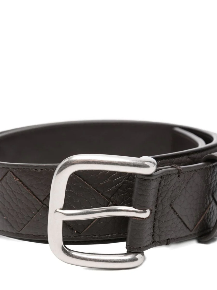 Bottega Veneta Premium Leather Belt for Men - FW25 Collection - Image 3