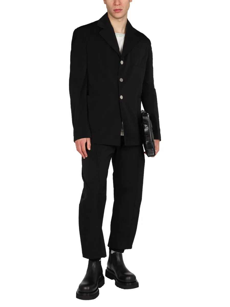BOTTEGA VENETA Single Breasted Long Sleeved Blazer - Image 2