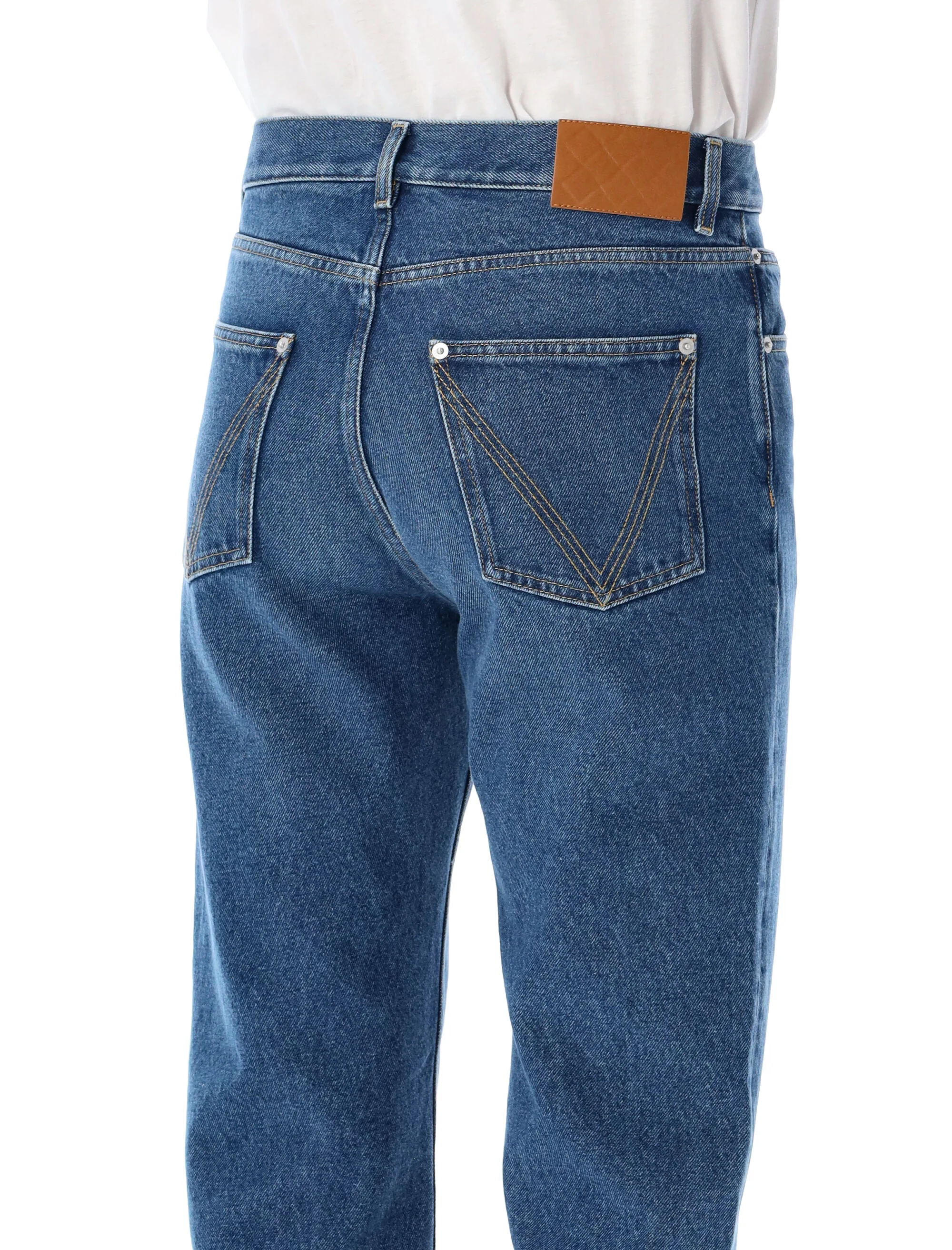 Bottega Veneta Straight-Leg Jeans - Size 46 - Image 3