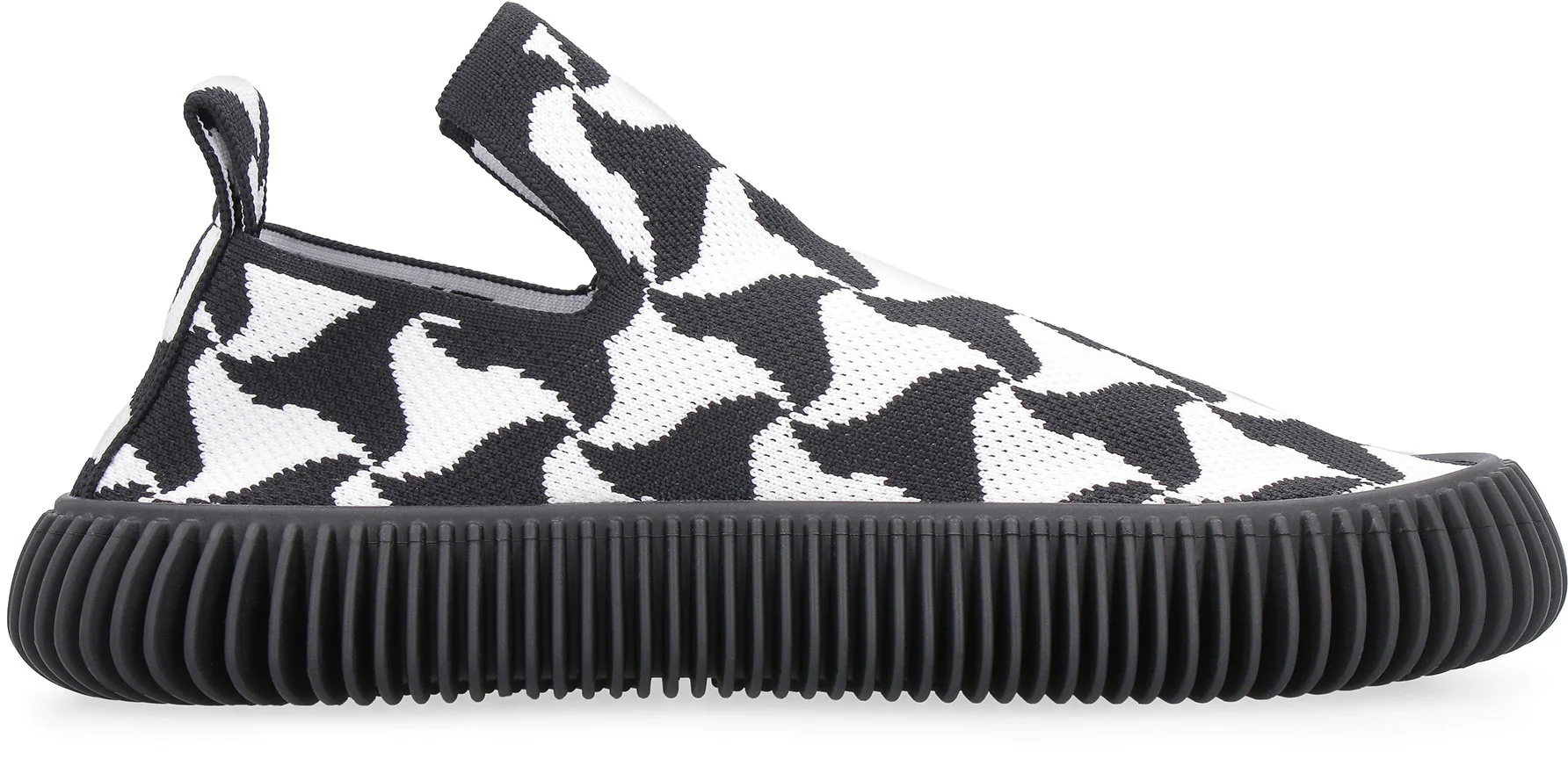 BOTTEGA VENETA Wavy Triangle Slip-on Sneakers - Image 6