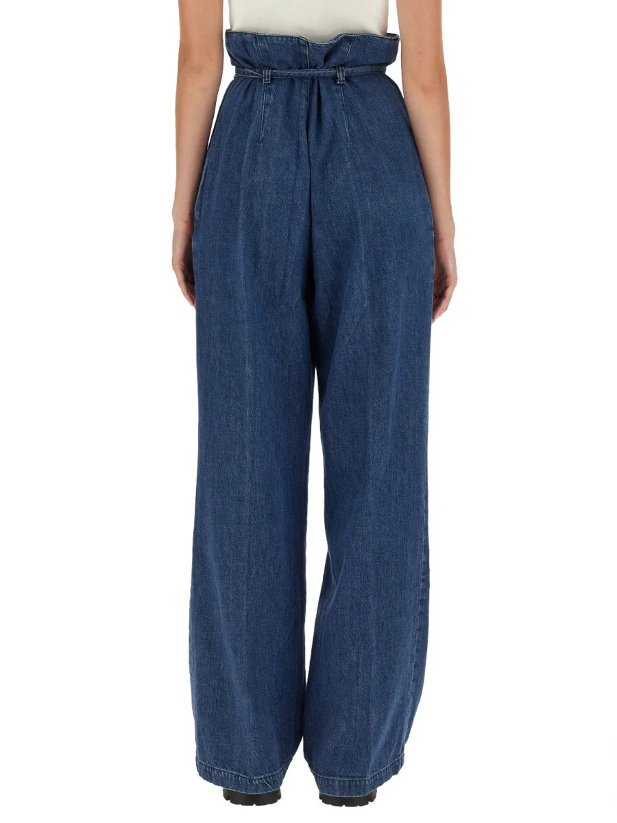 BOYISH Cotton Denim Palazzo Pants - Image 4