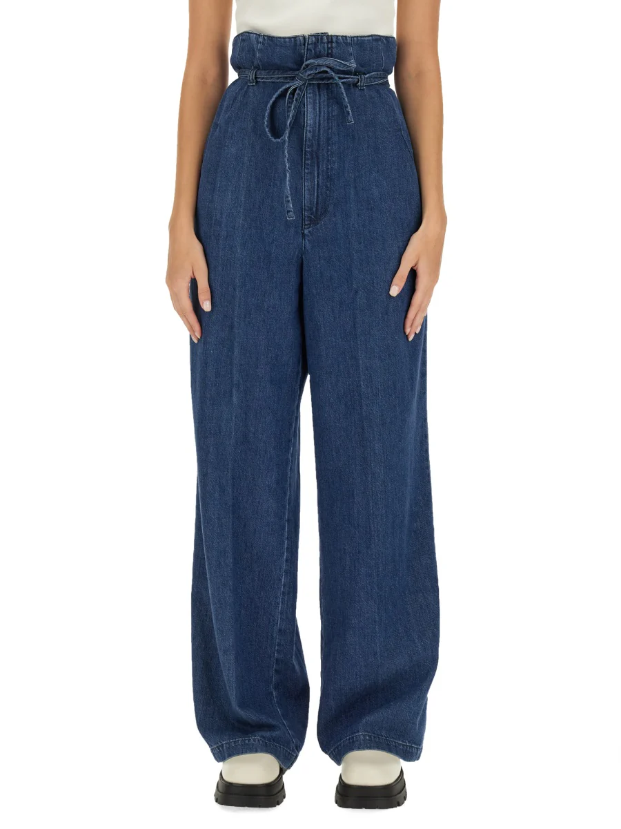 BOYISH Cotton Denim Palazzo Pants - Image 5