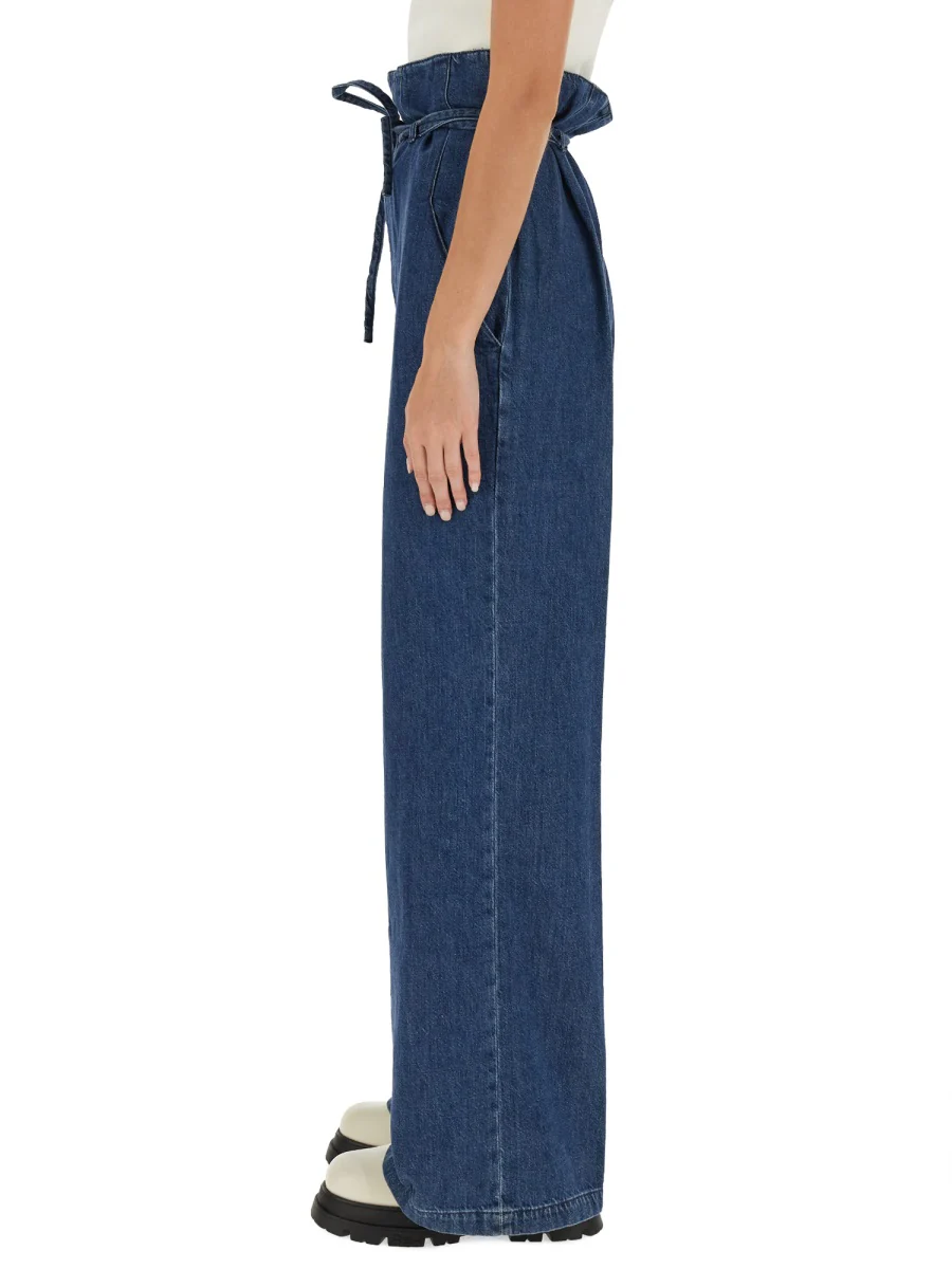 BOYISH Cotton Denim Palazzo Pants - Image 7