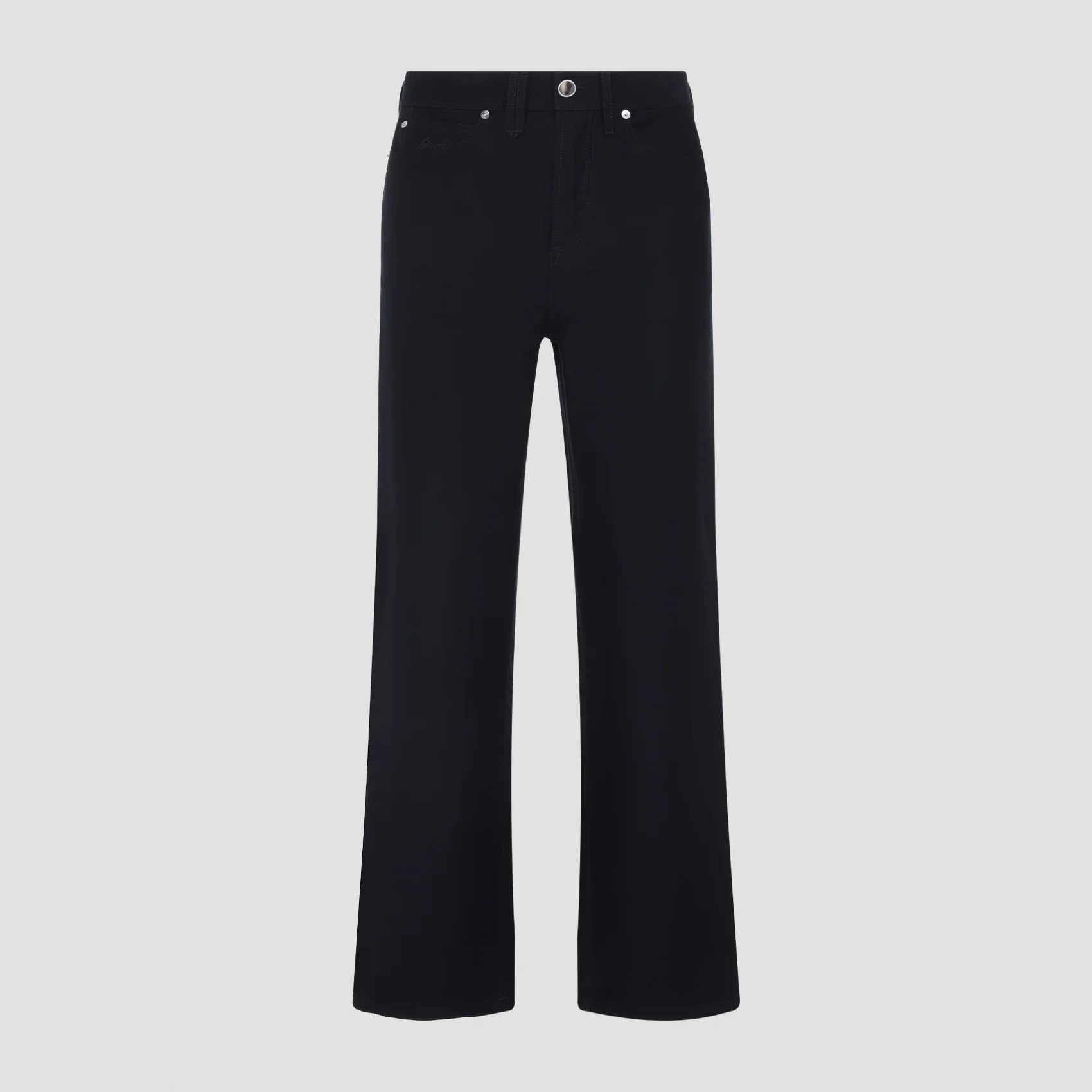 Brioni Cotton Straight-leg Trousers